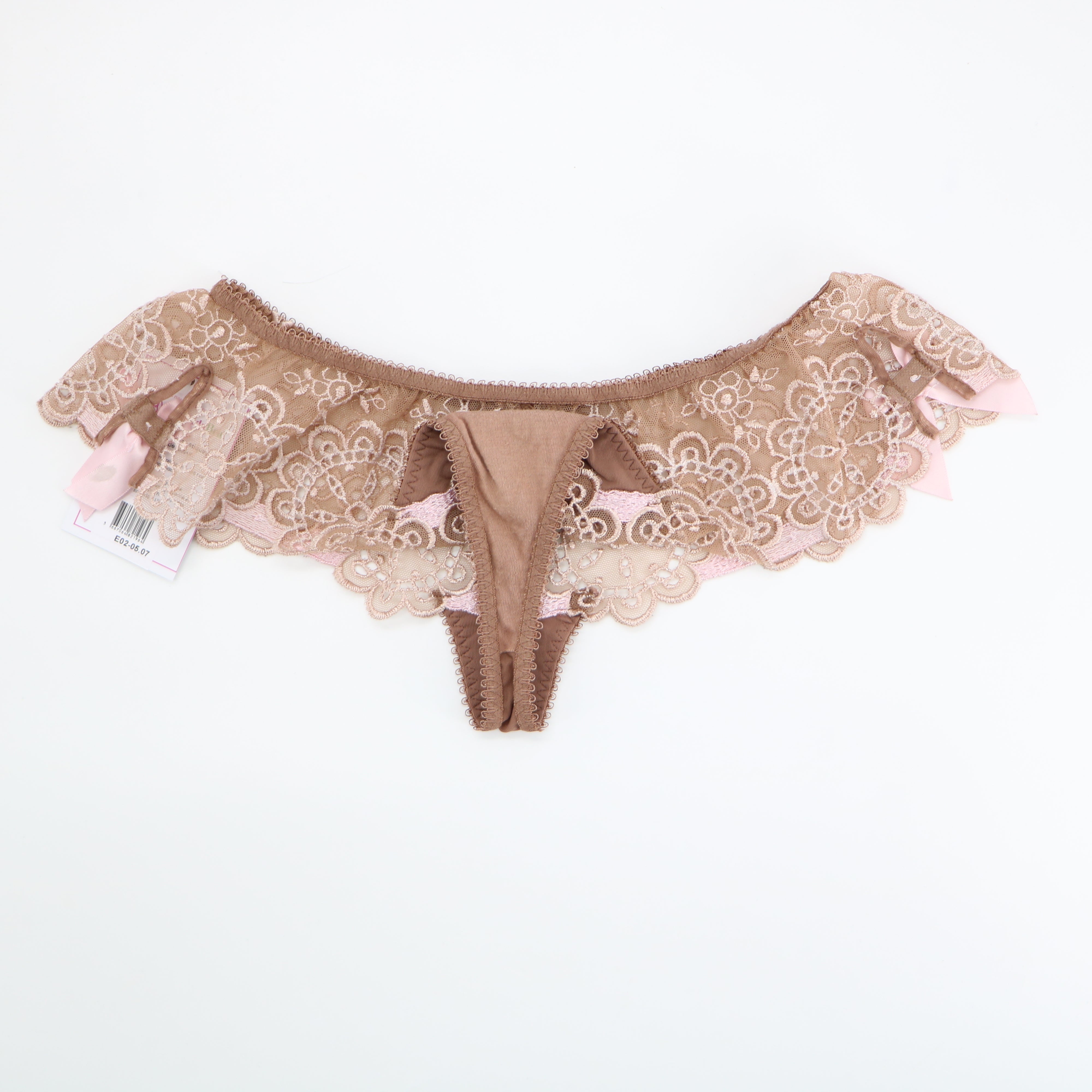 Tanga Maison Lejaby Brun