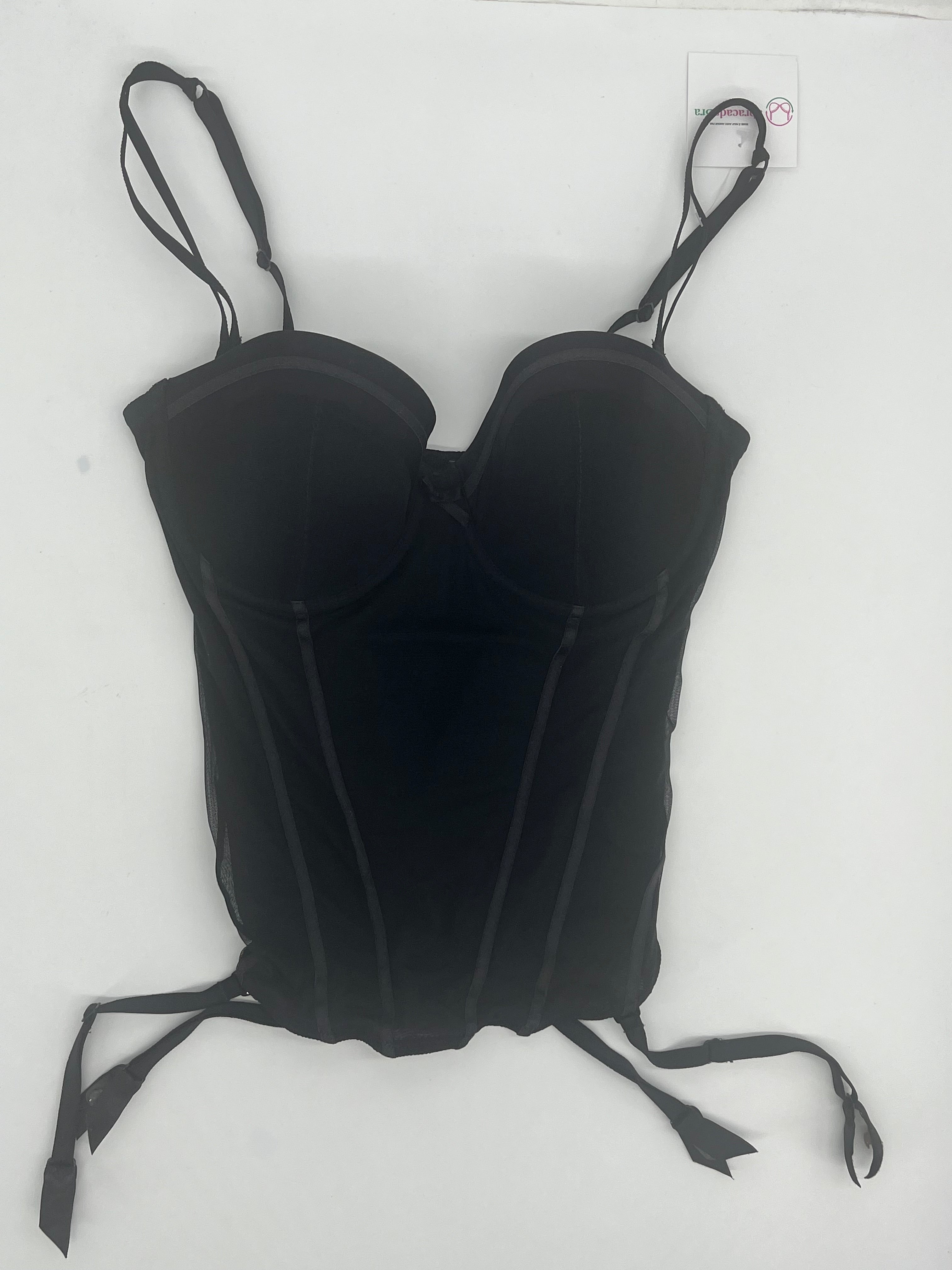 Guêpière Darjeeling Noir