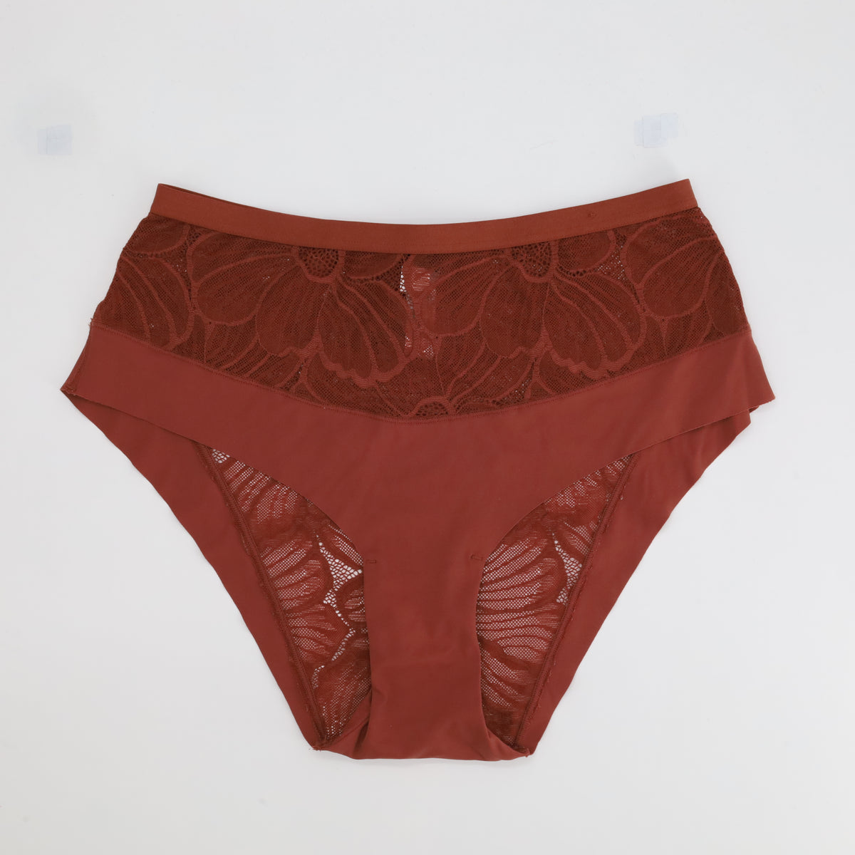 Culotte taille haute ETAM Marron