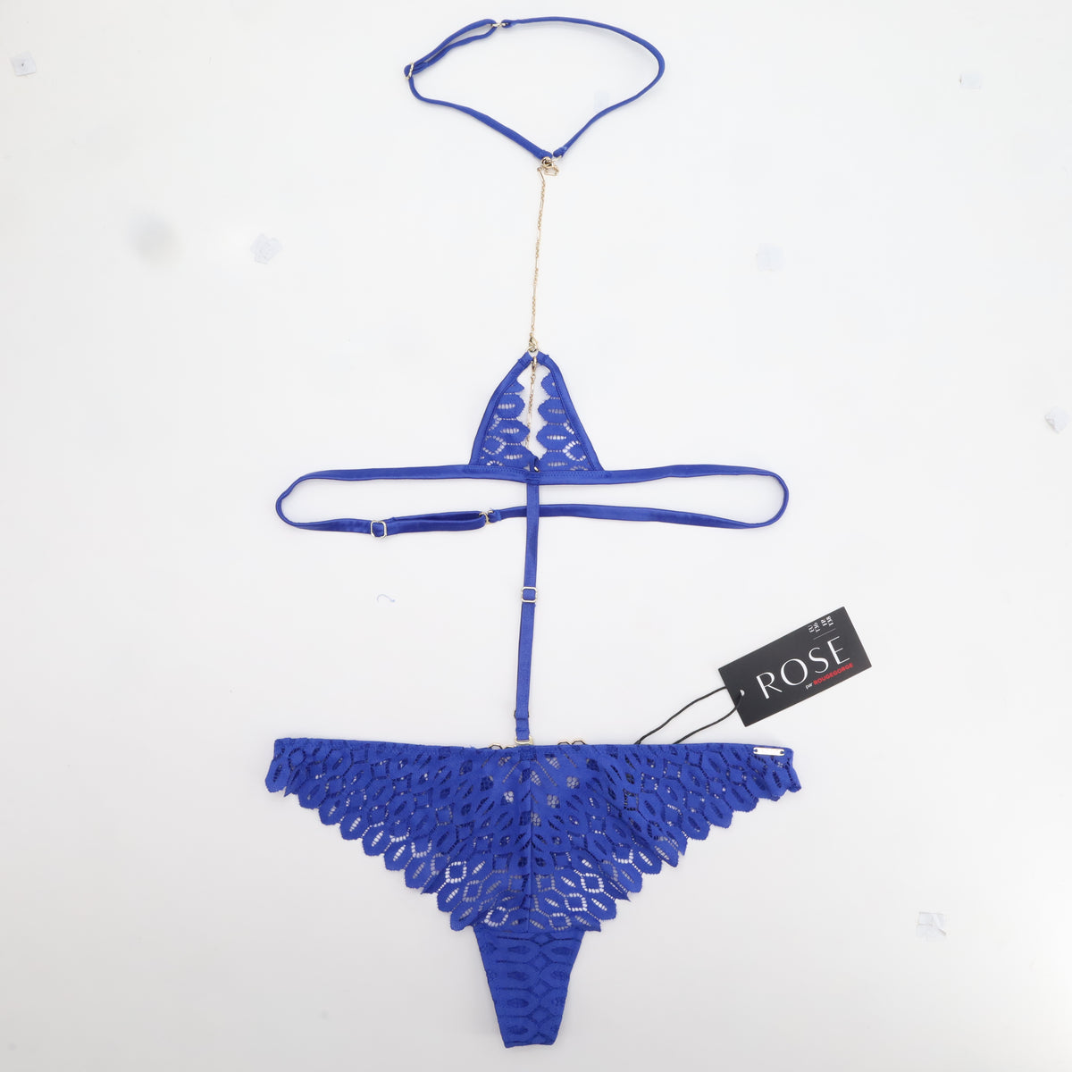 Ensemble de lingerie sexy Rose Bleu