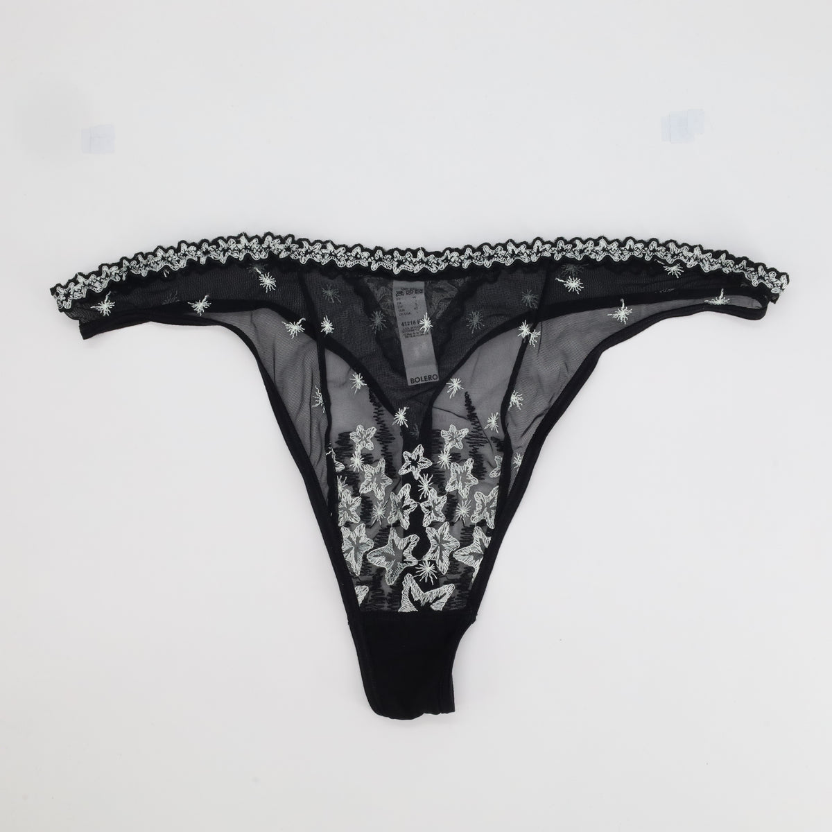 String Boléro Noir