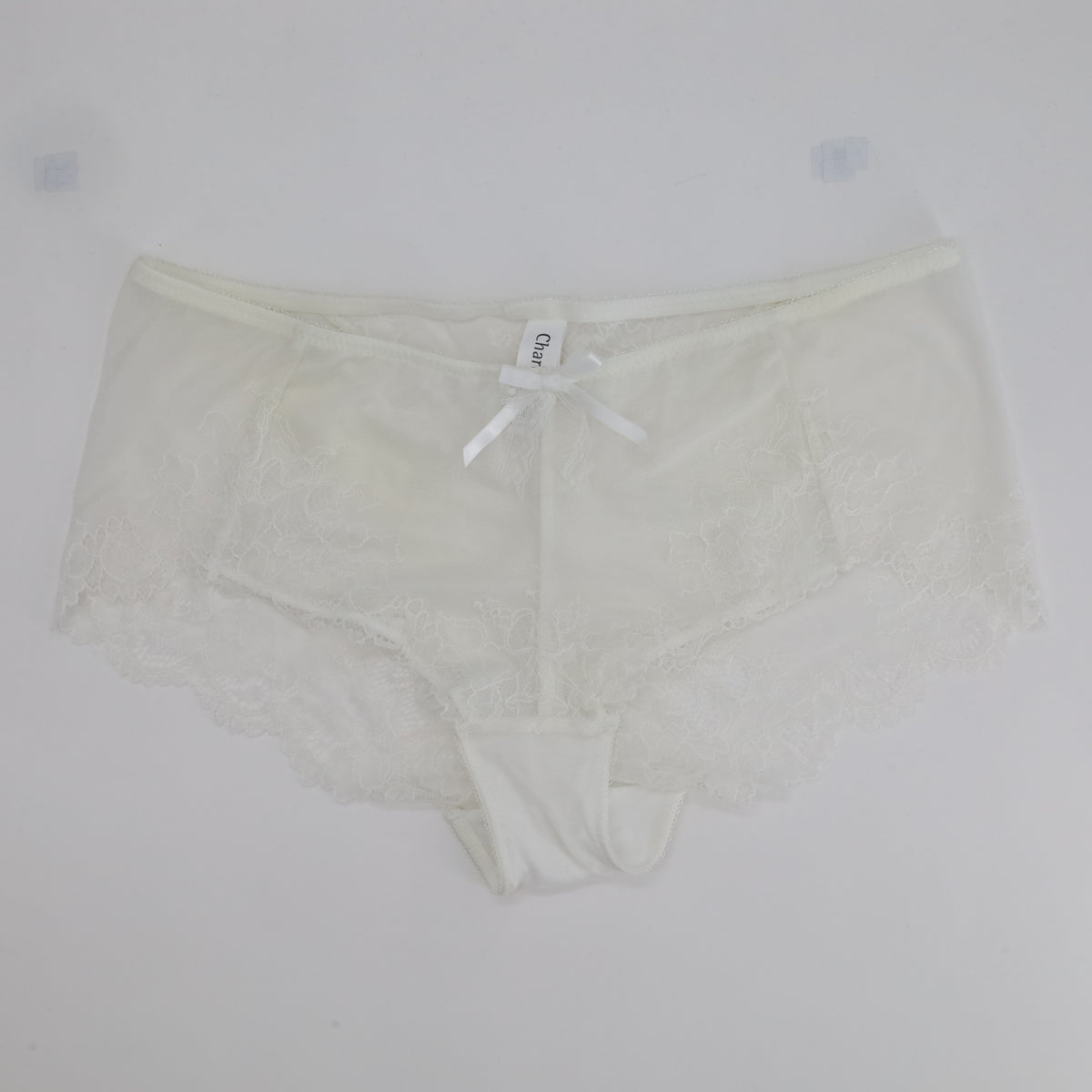 Culotte taille haute Charlott' Blanc