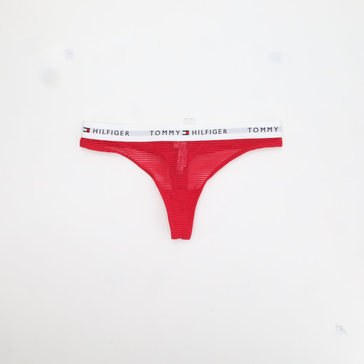 String Tommy Hilfiger Rouge
