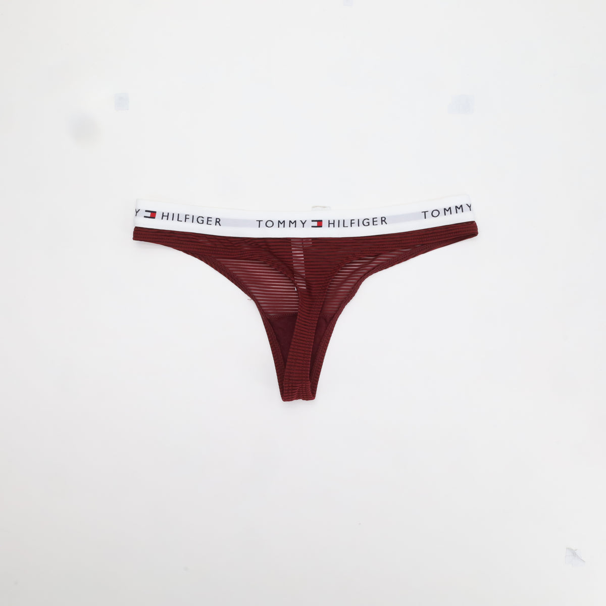 String Tommy Hilfiger Rouge