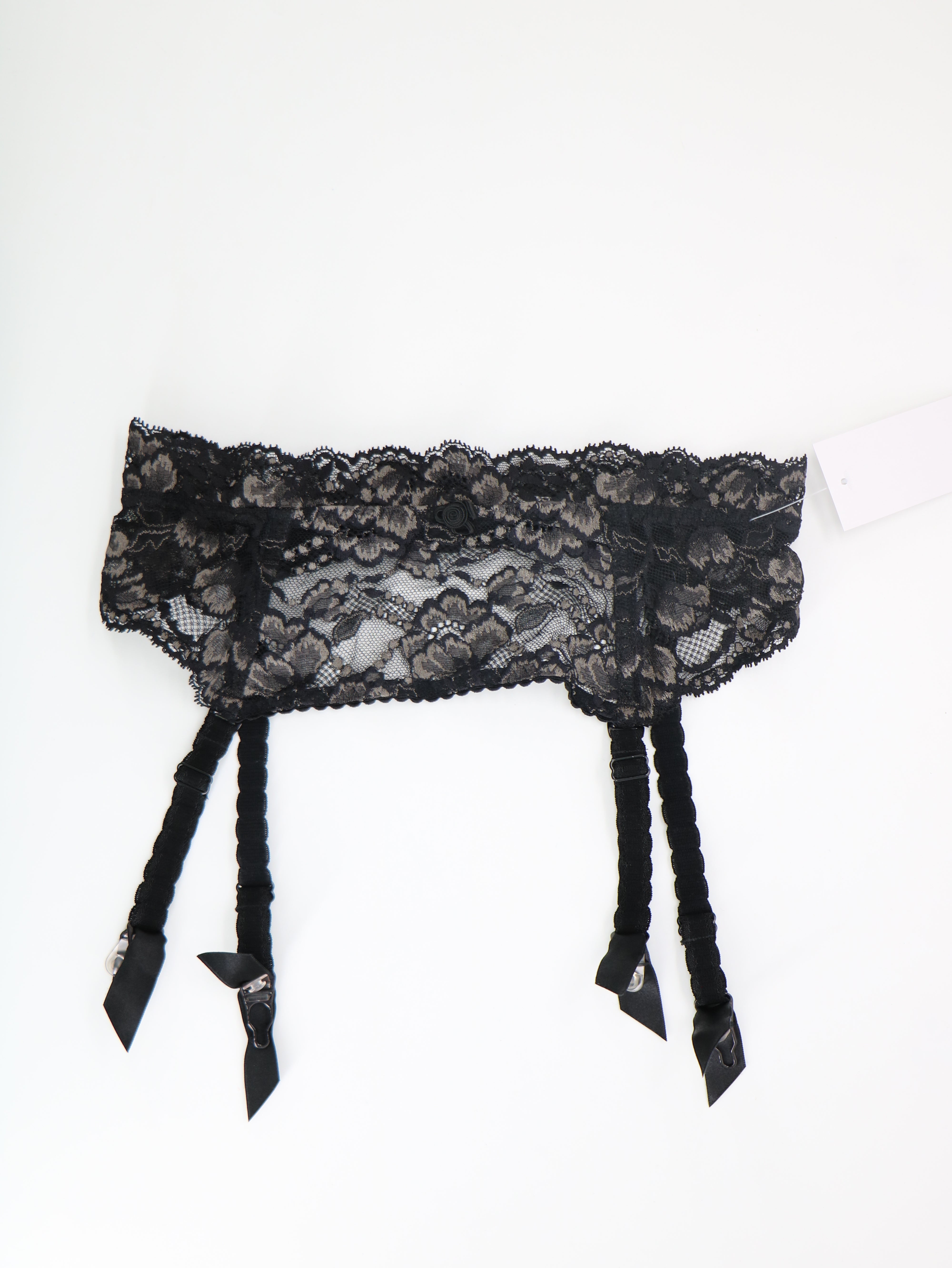 Porte-jarretelles Darjeeling Noir