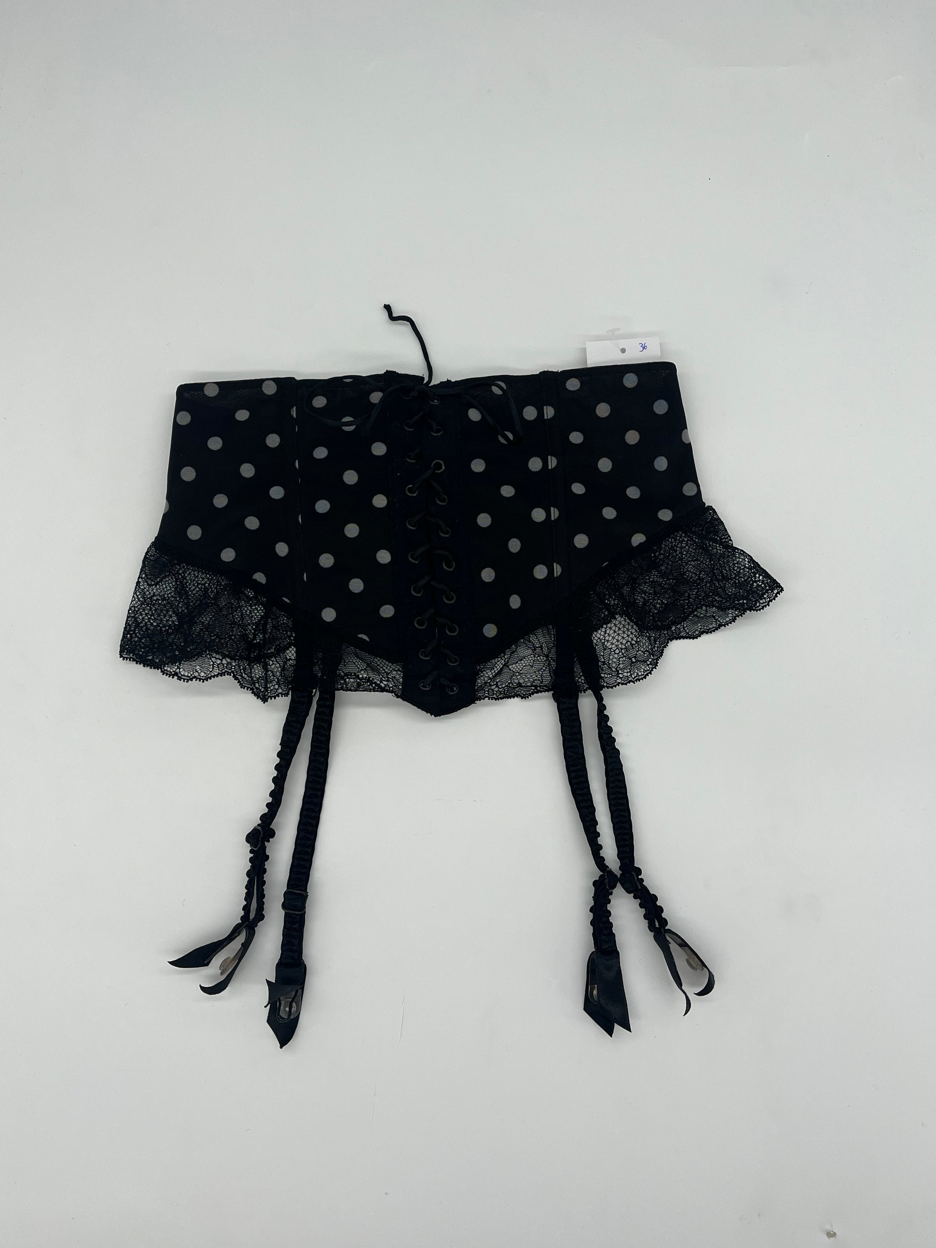 Porte-jarretelles Noir