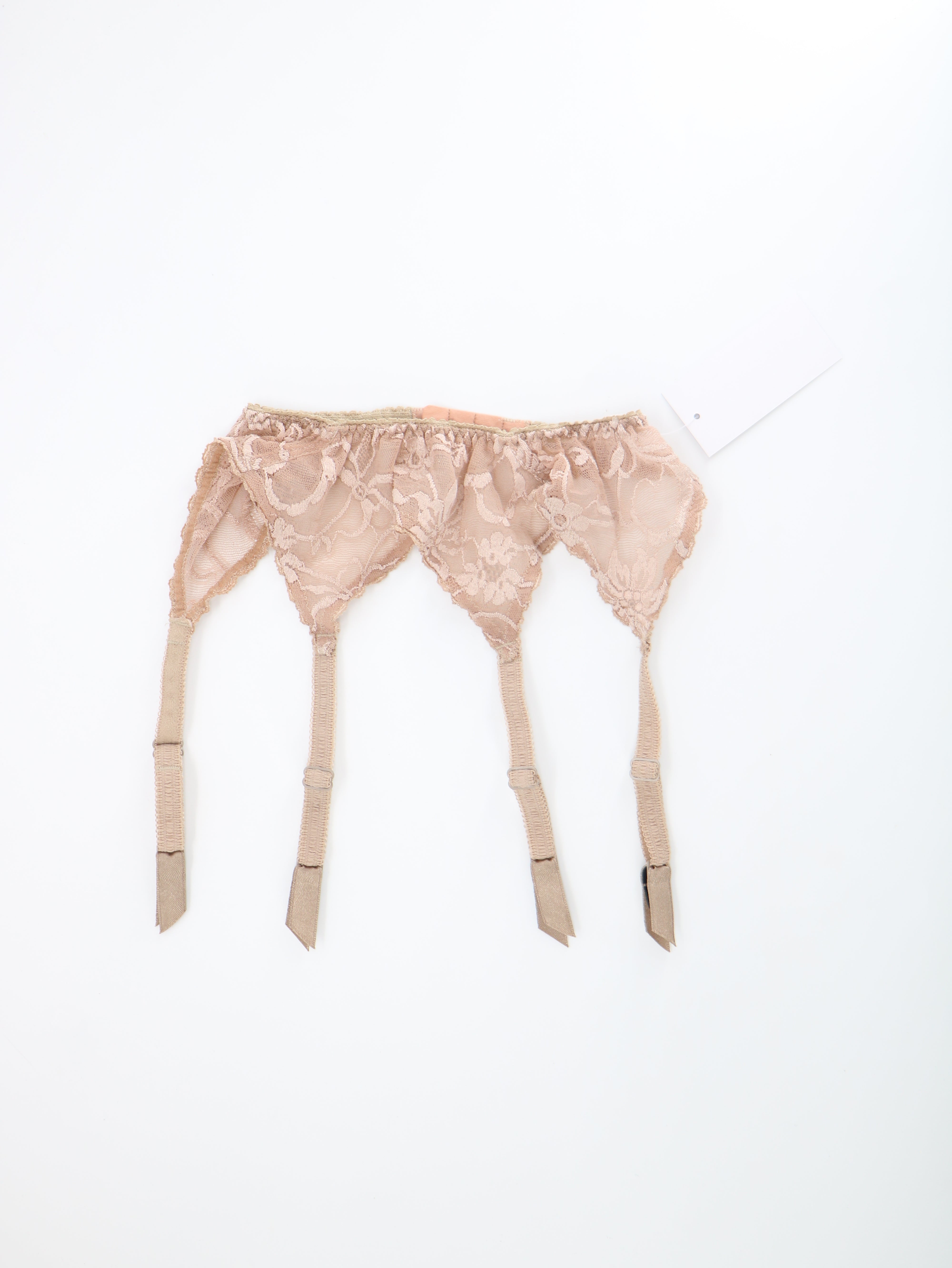 Porte-jarretelles Beige