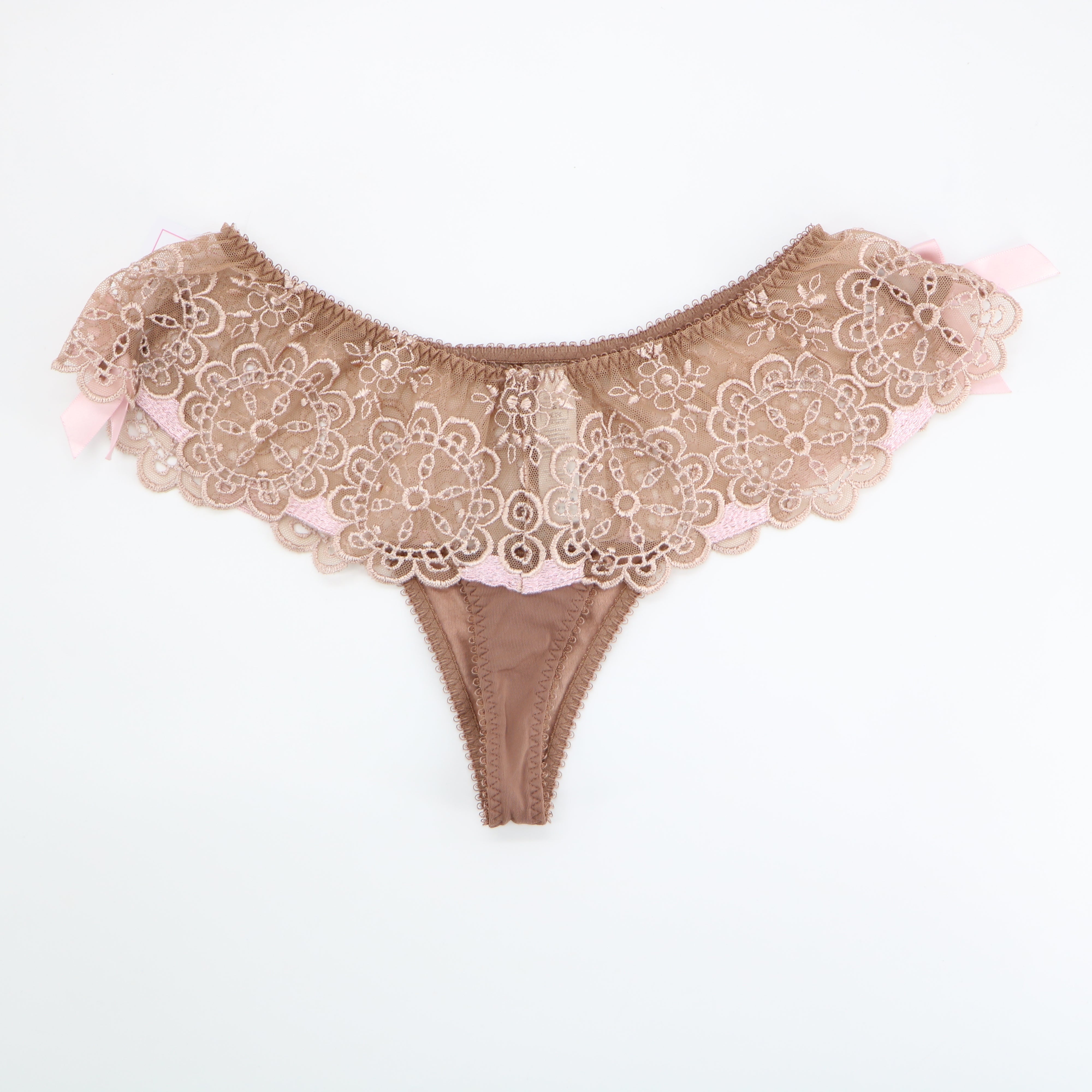 Tanga Maison Lejaby Brun