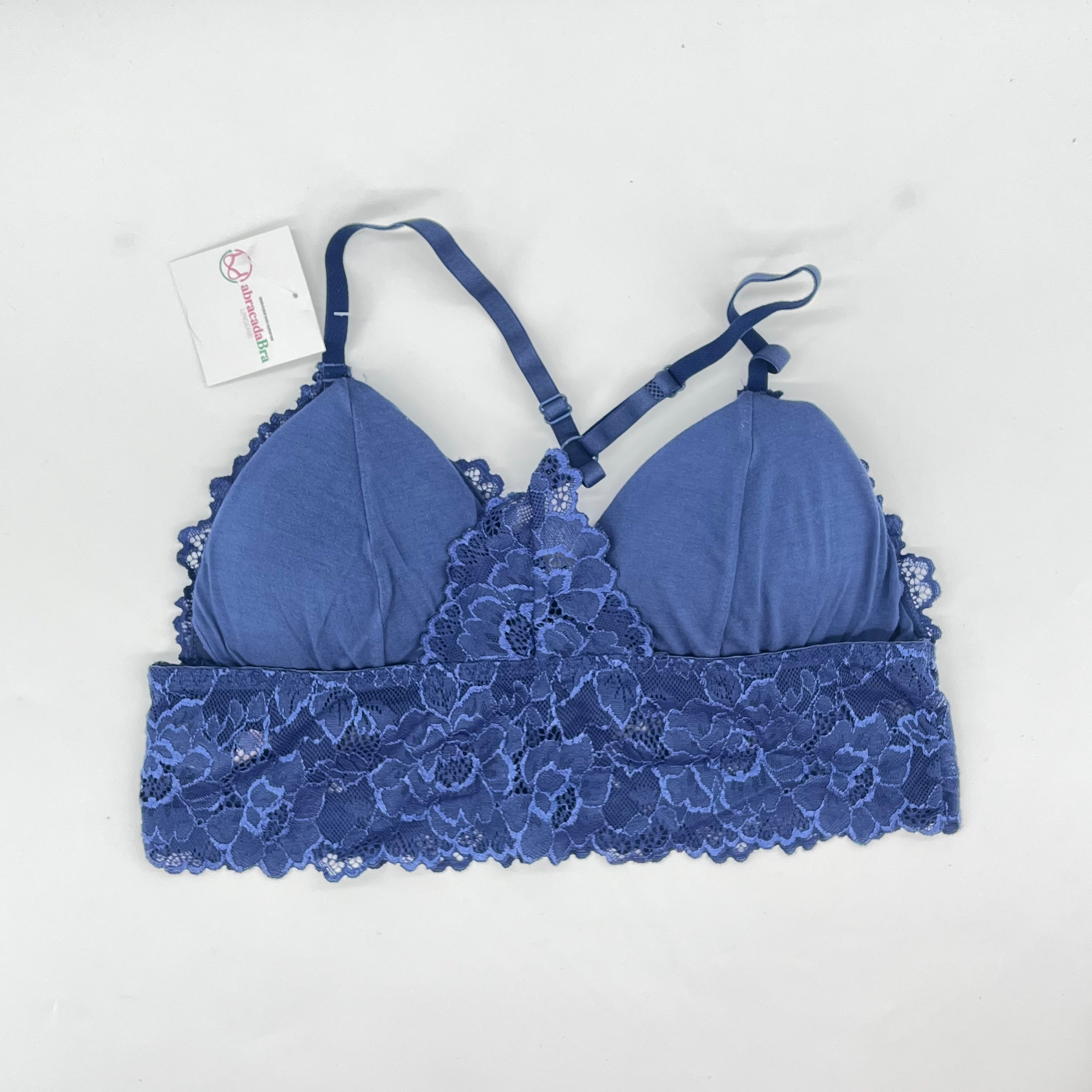 Soutien-gorge Rose + Vine Bleu