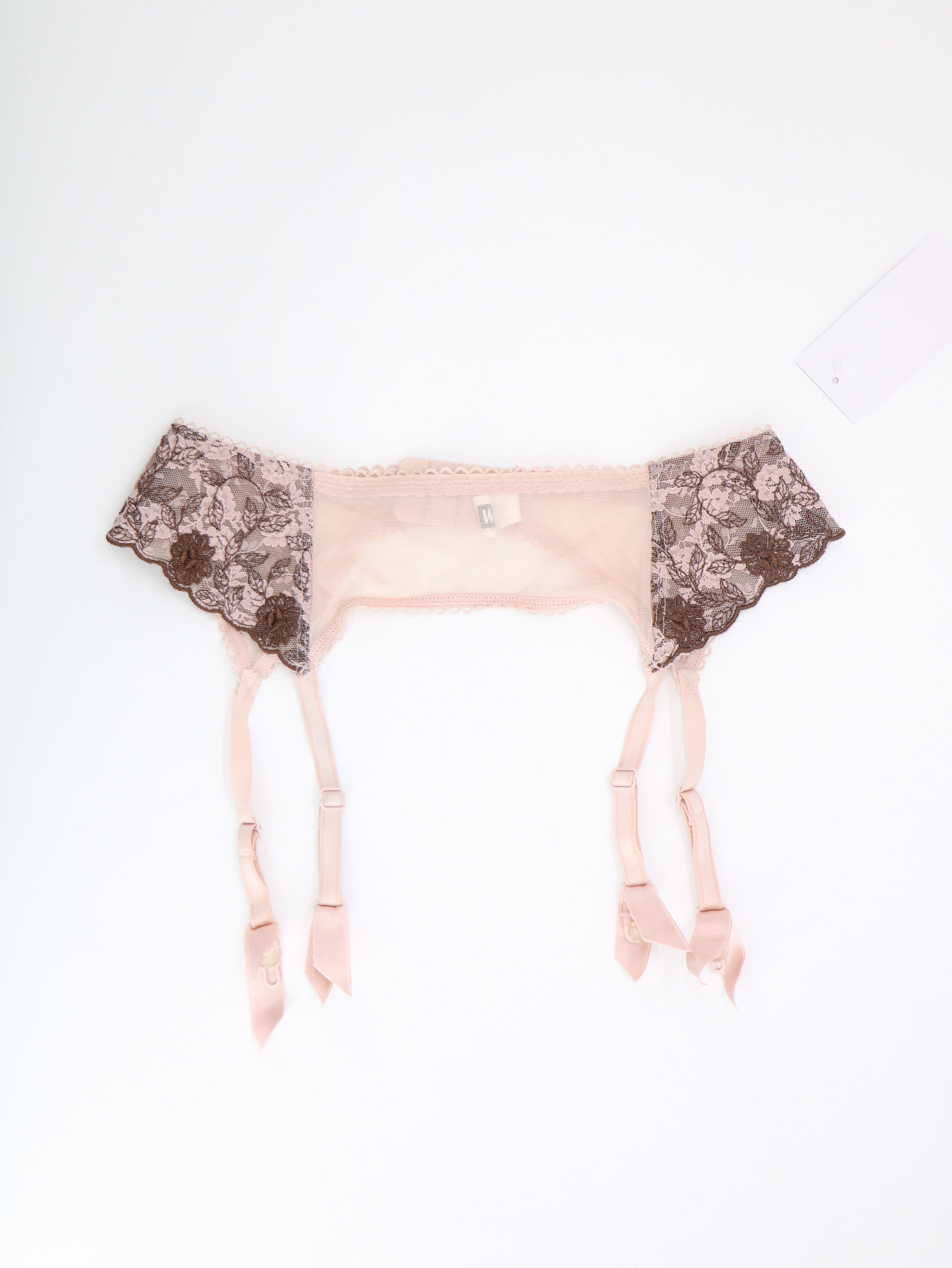 Porte-jarretelles Rose