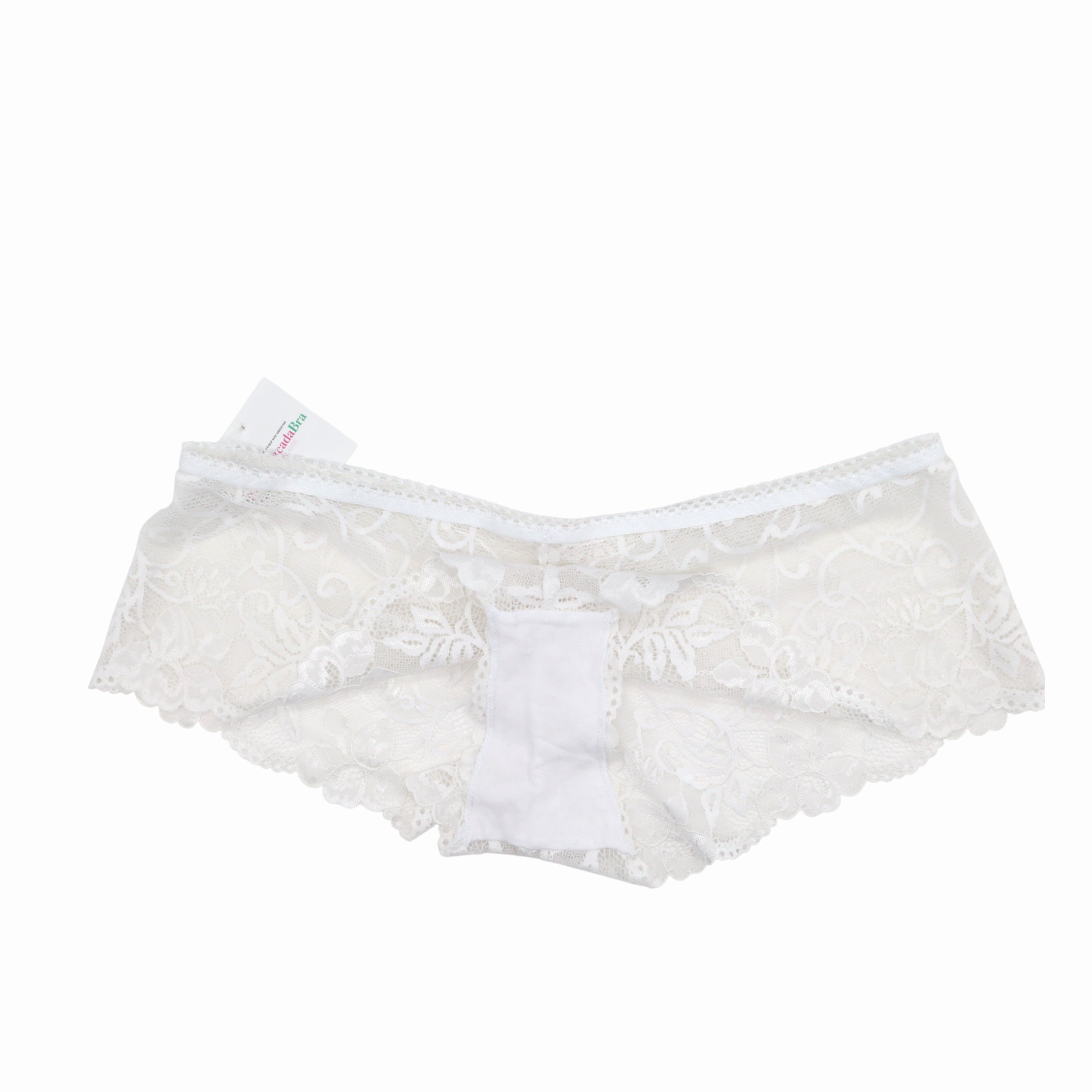 Bas La vie en rose Blanc