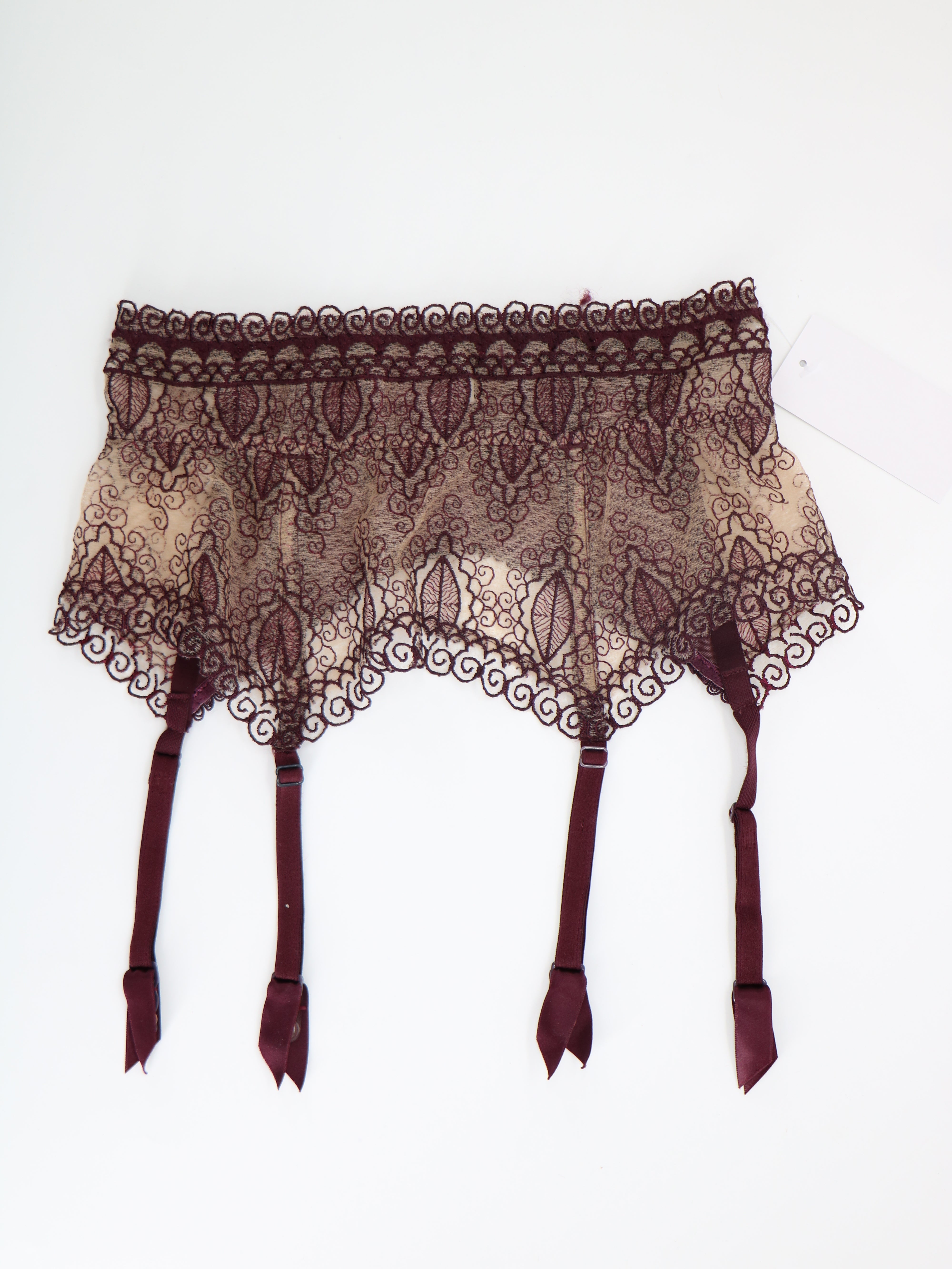 Porte-jarretelles Violet