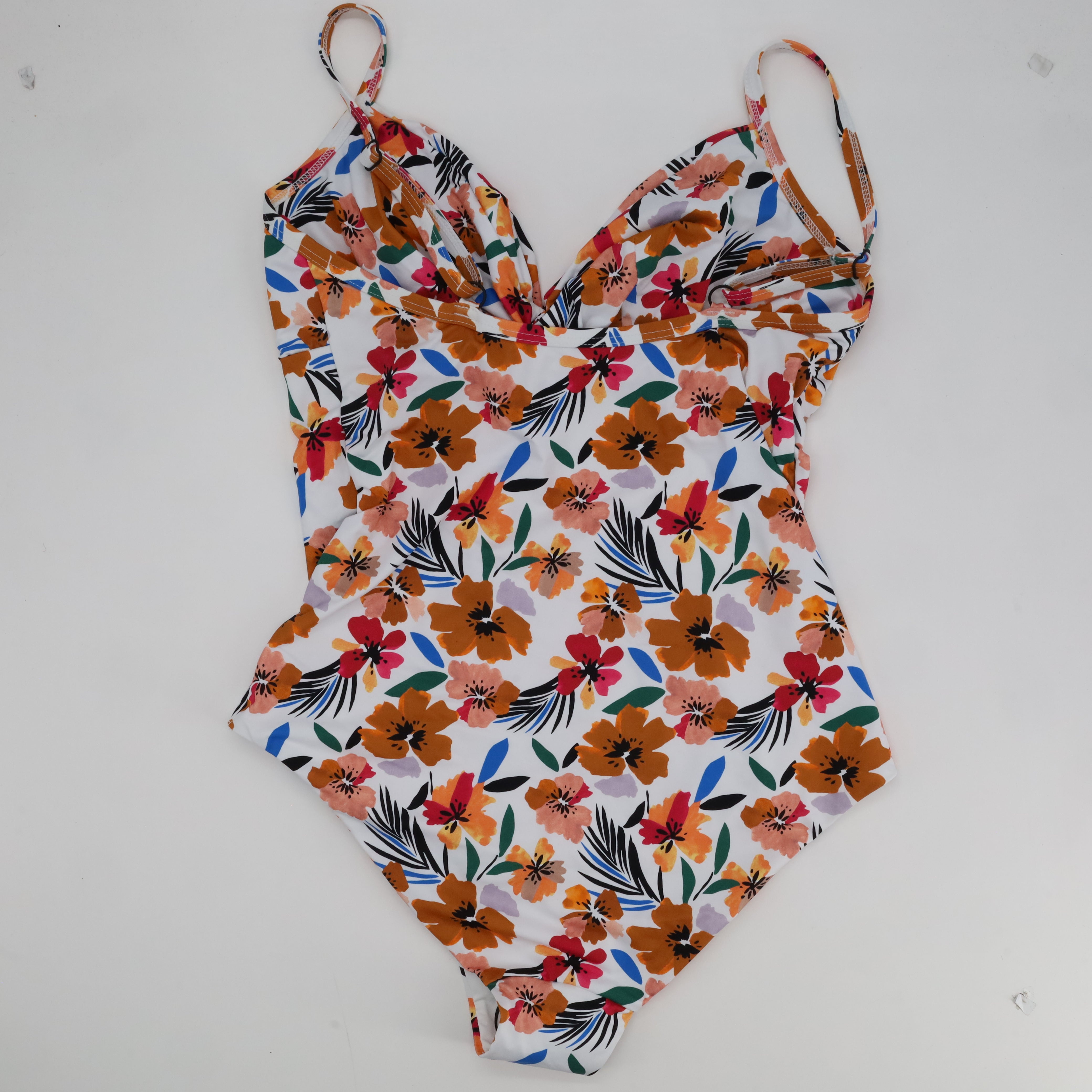 Maillot 1 pièce RougeGorge Blanc