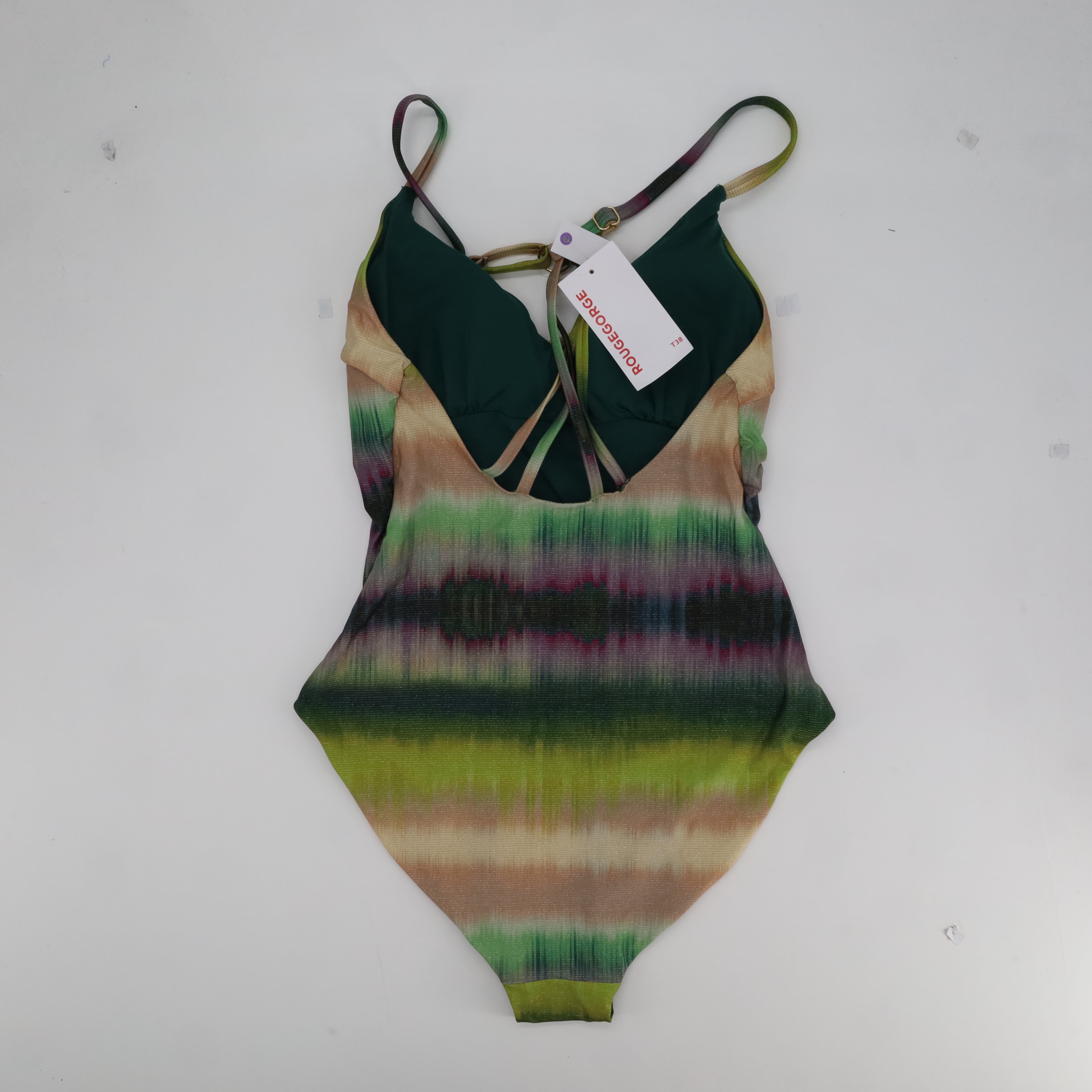 Maillot 1 pièce RougeGorge Vert