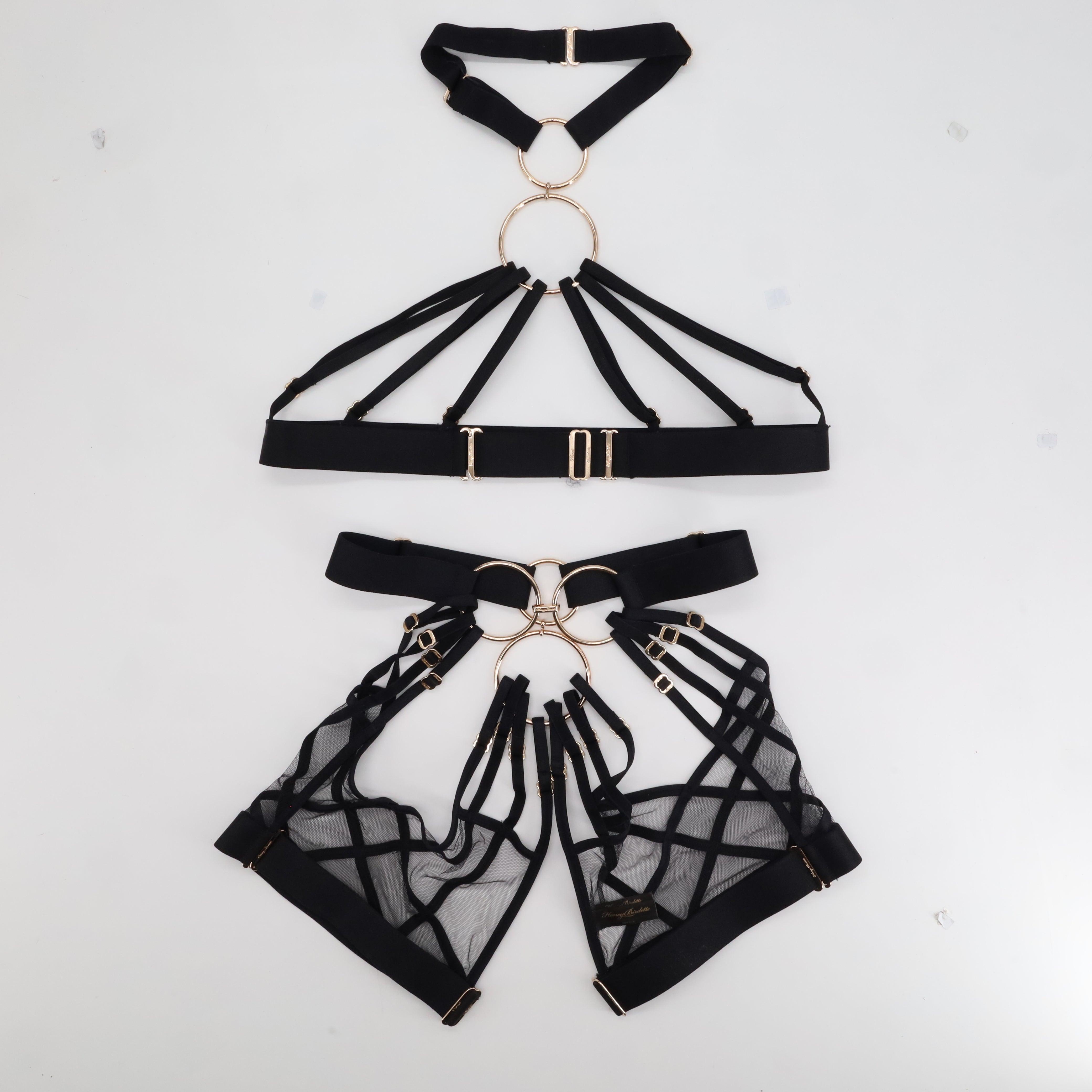 Ensemble de lingerie sexy Honey Birdette Noir