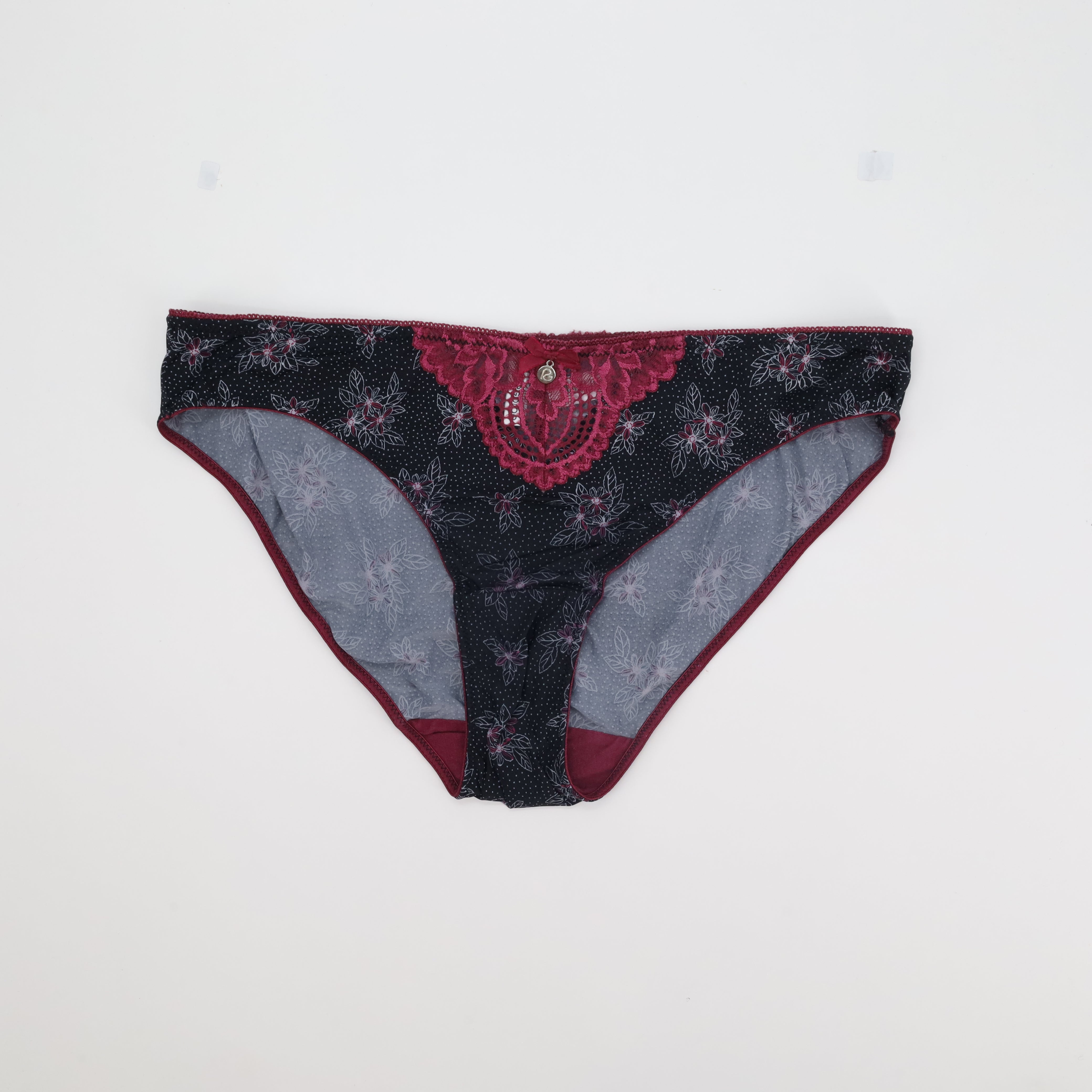 Culotte RougeGorge Noir