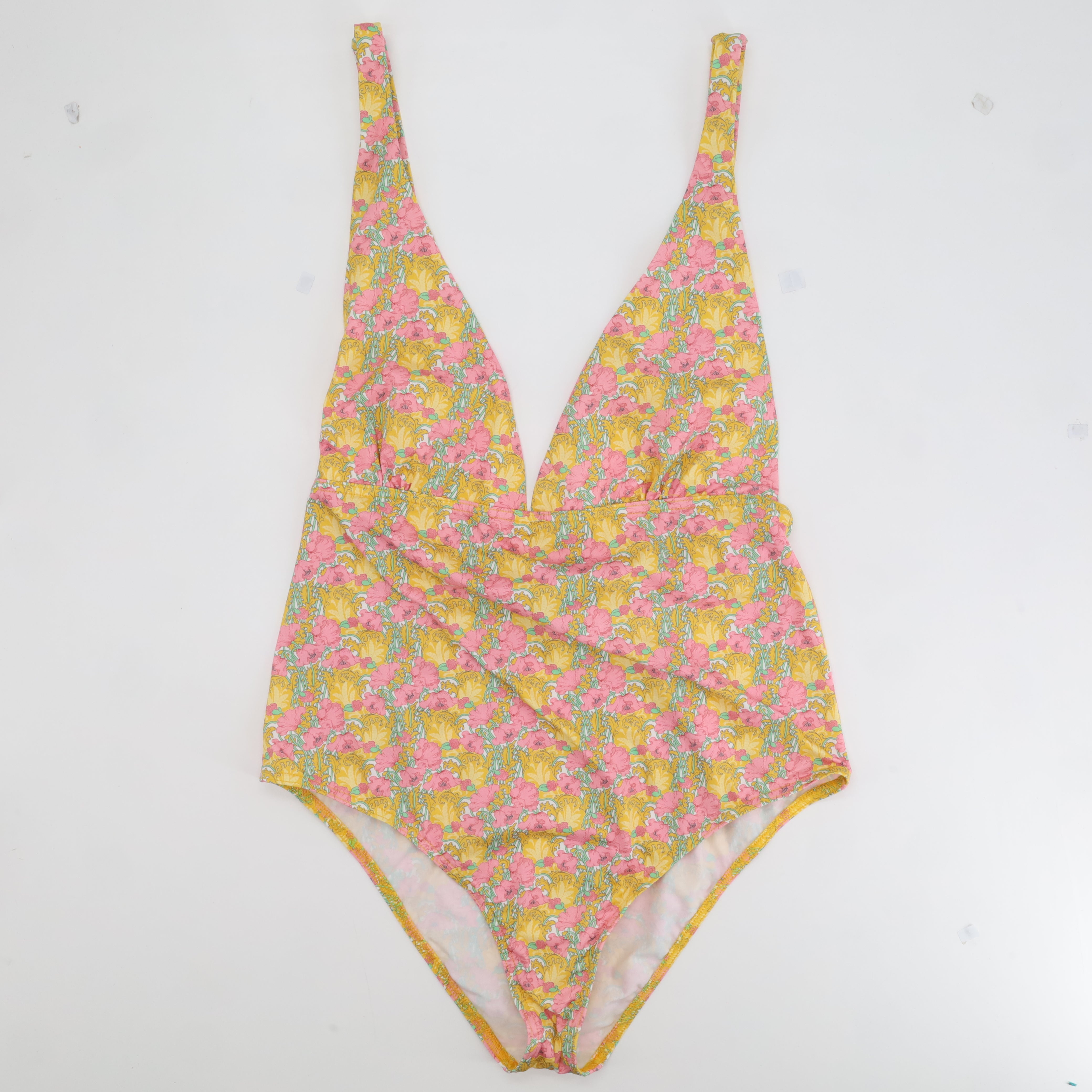 Maillot 1 pièce Monoprix Jaune