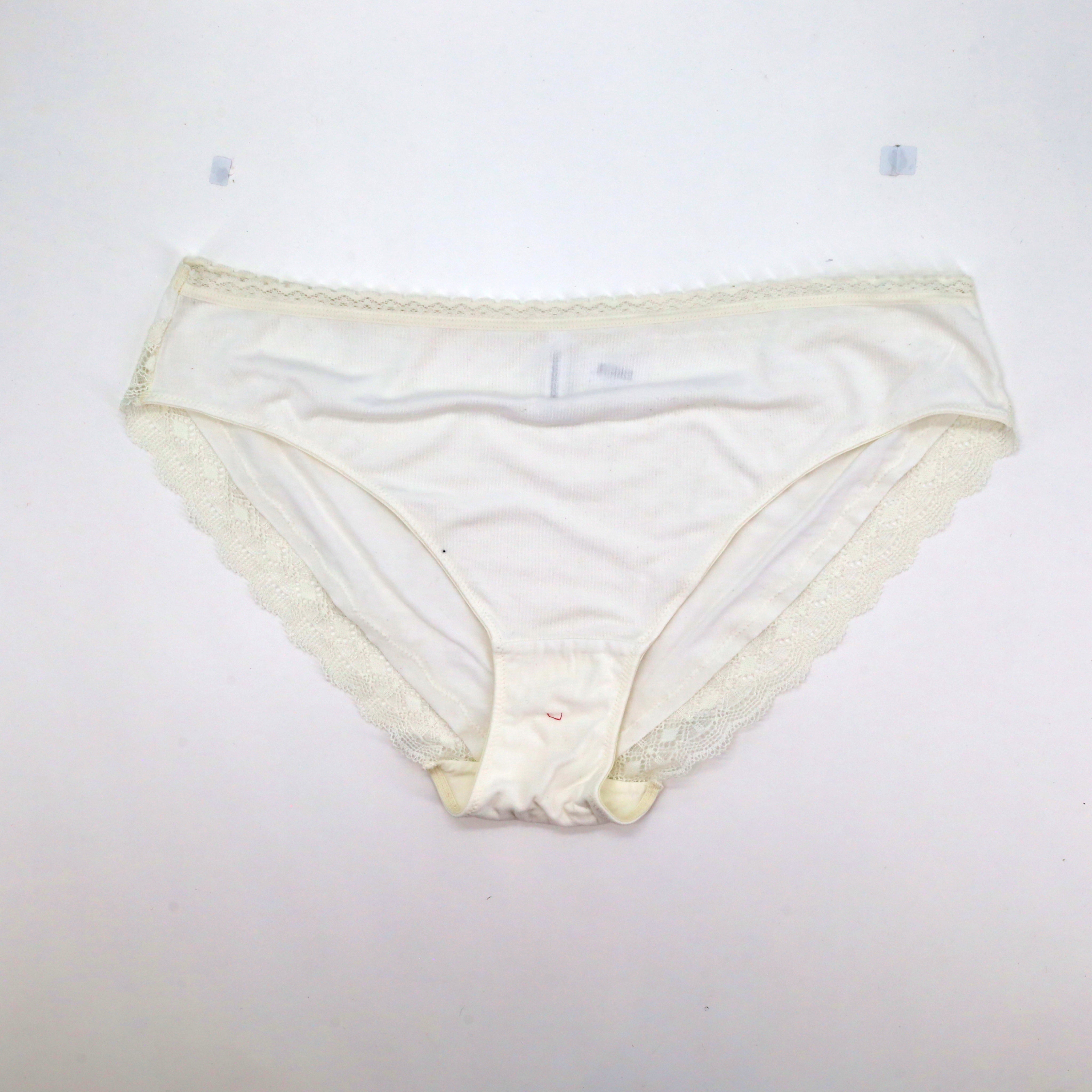 Culotte RougeGorge Blanc