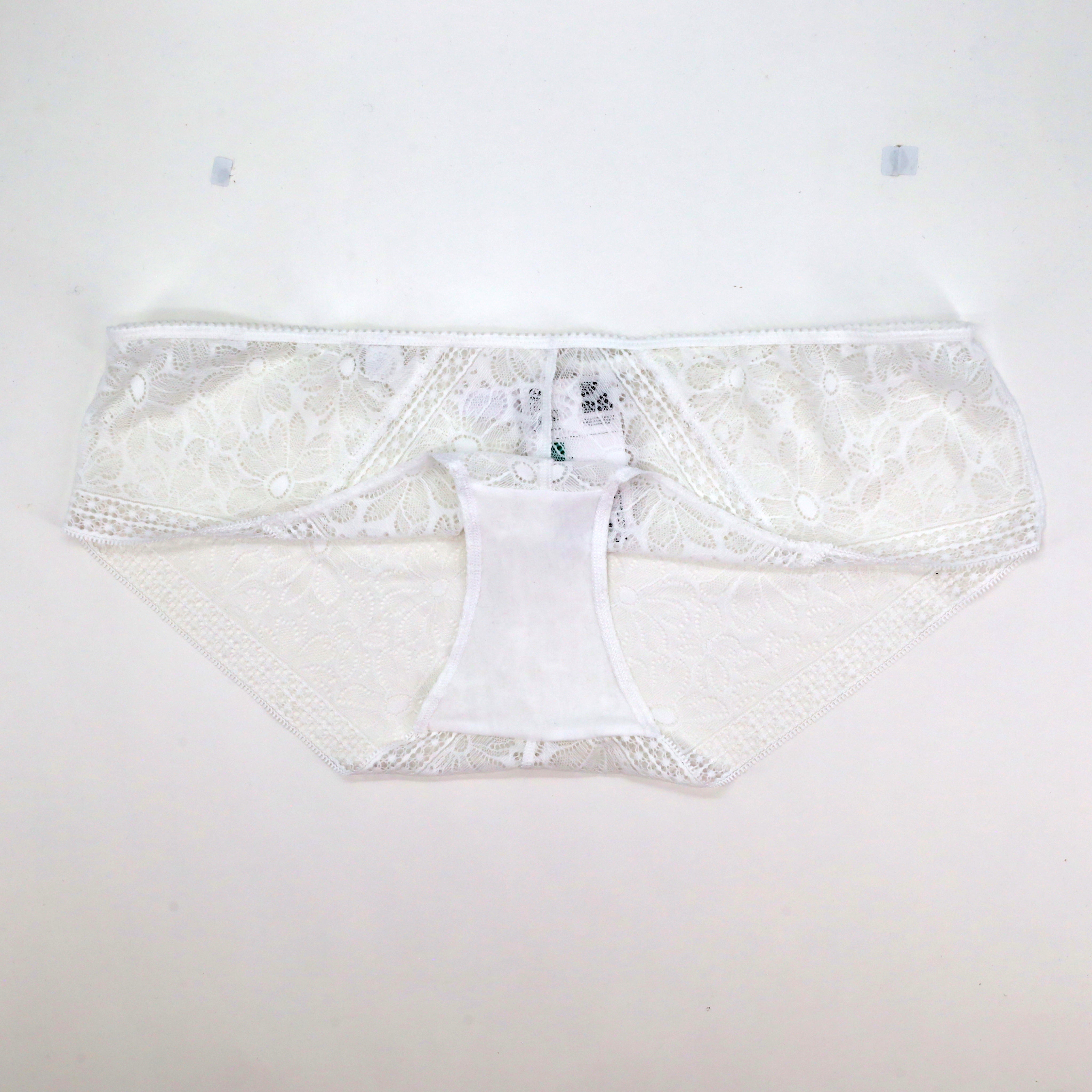 Culotte taille haute RougeGorge Blanc