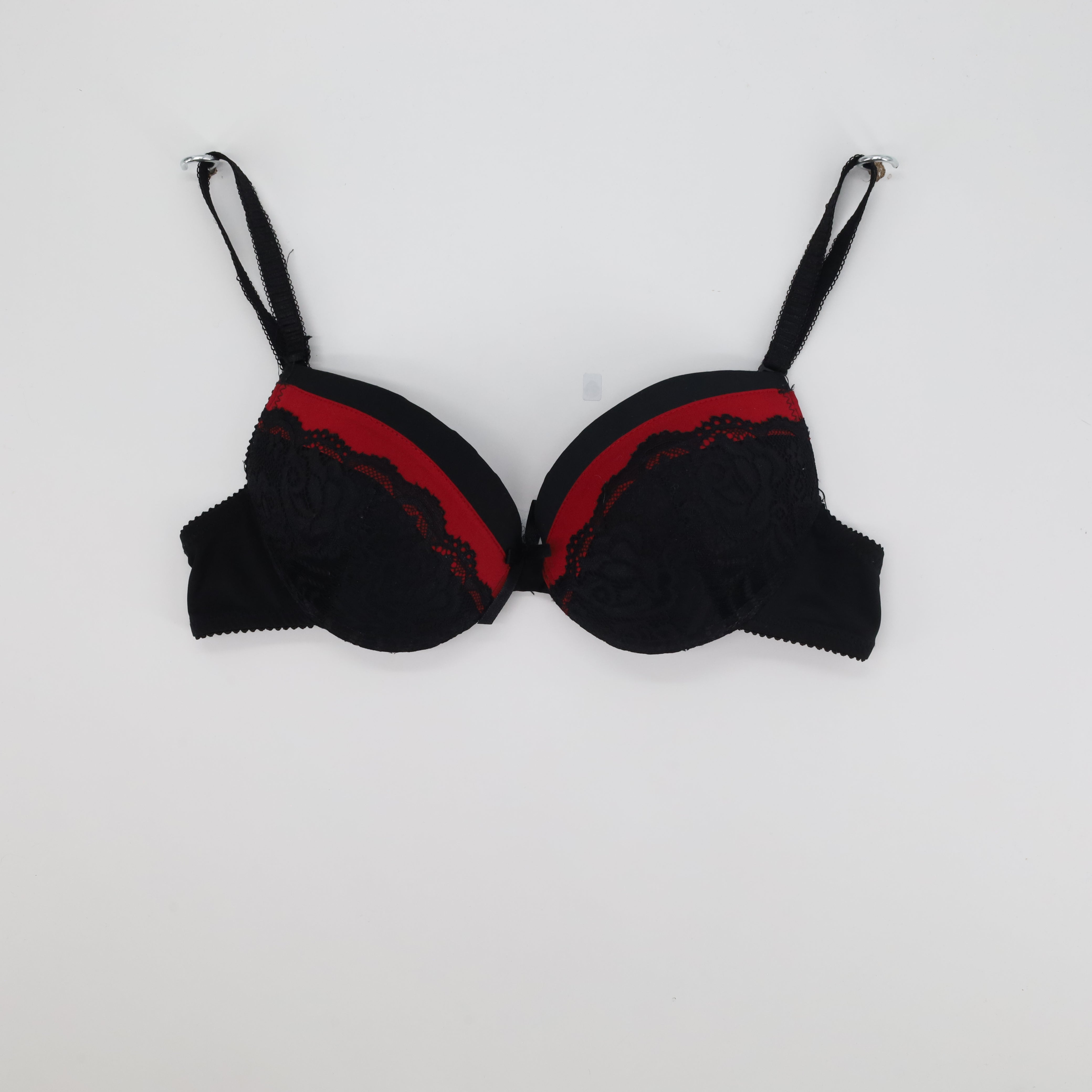 Soutien-gorge Fleur Papillon Noir
