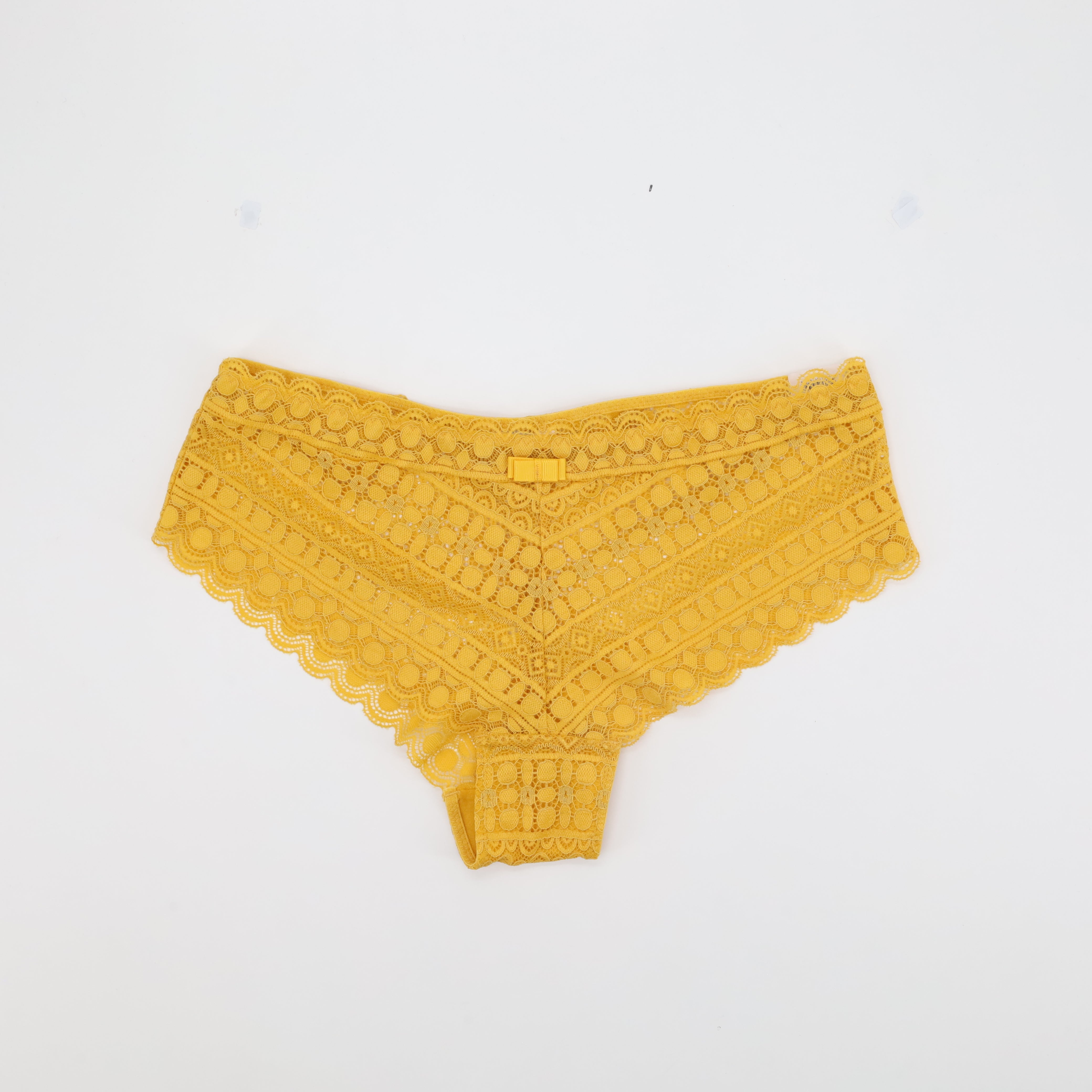 Culotte taille haute Jaune