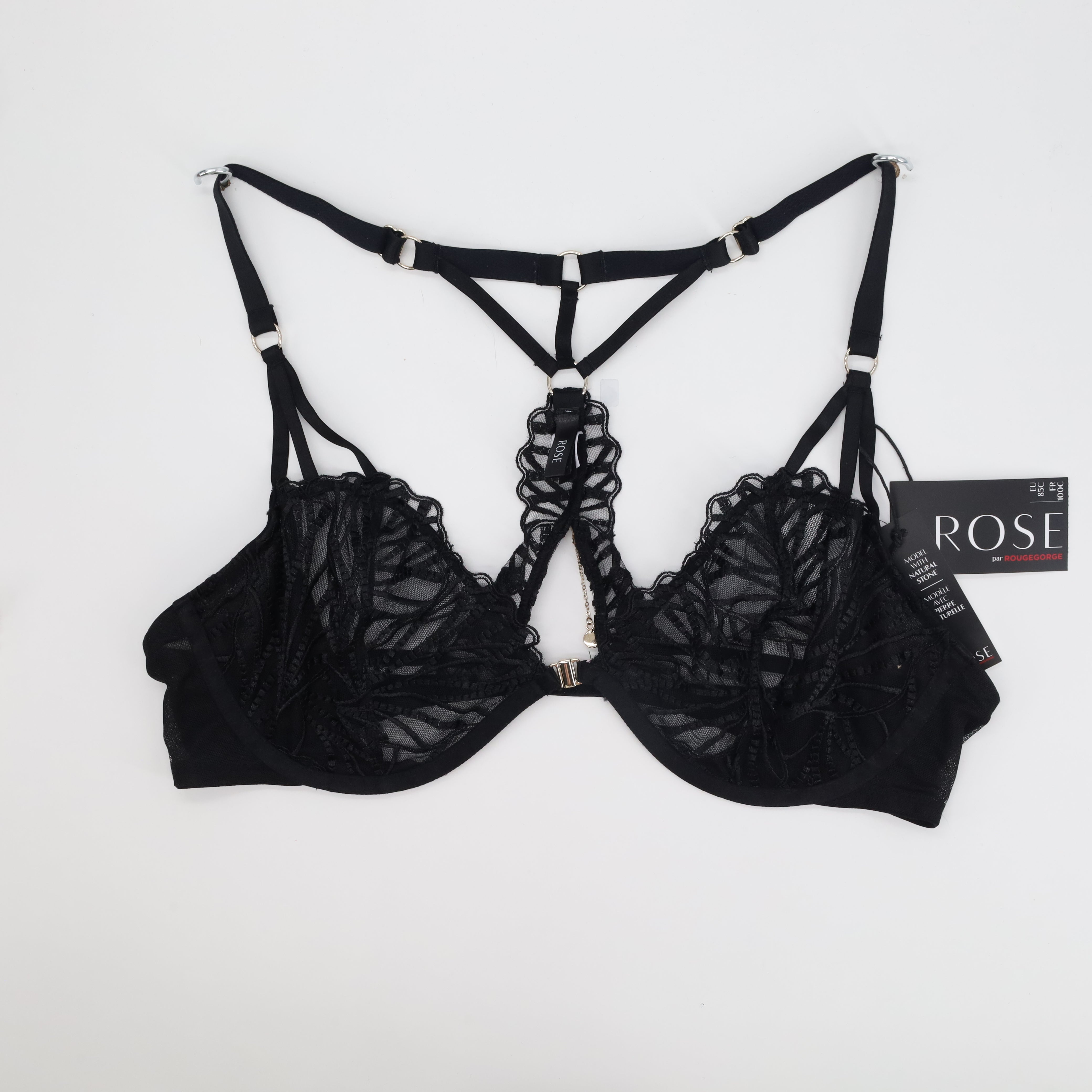 Soutien-gorge Rose Noir
