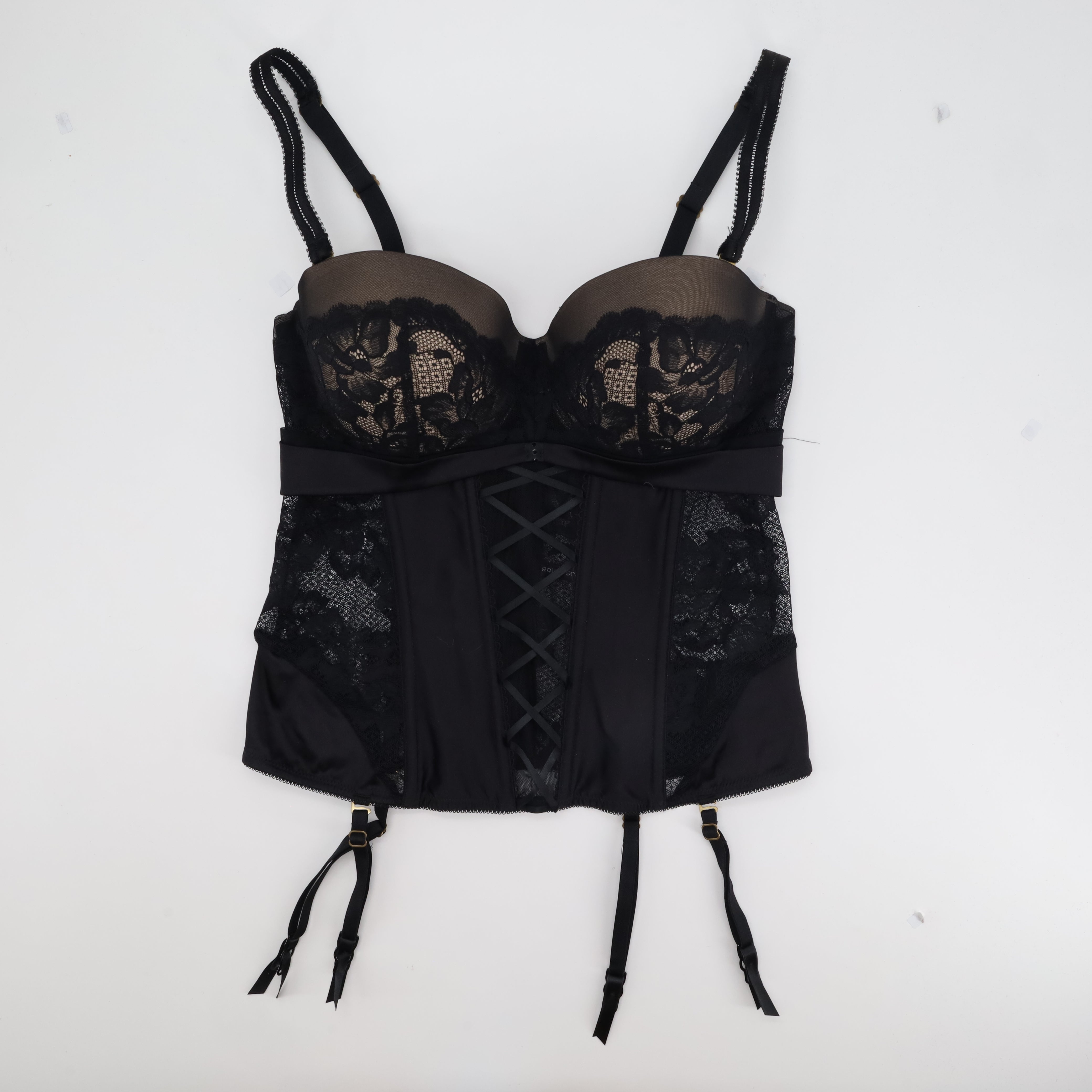 Guêpière RougeGorge Noir