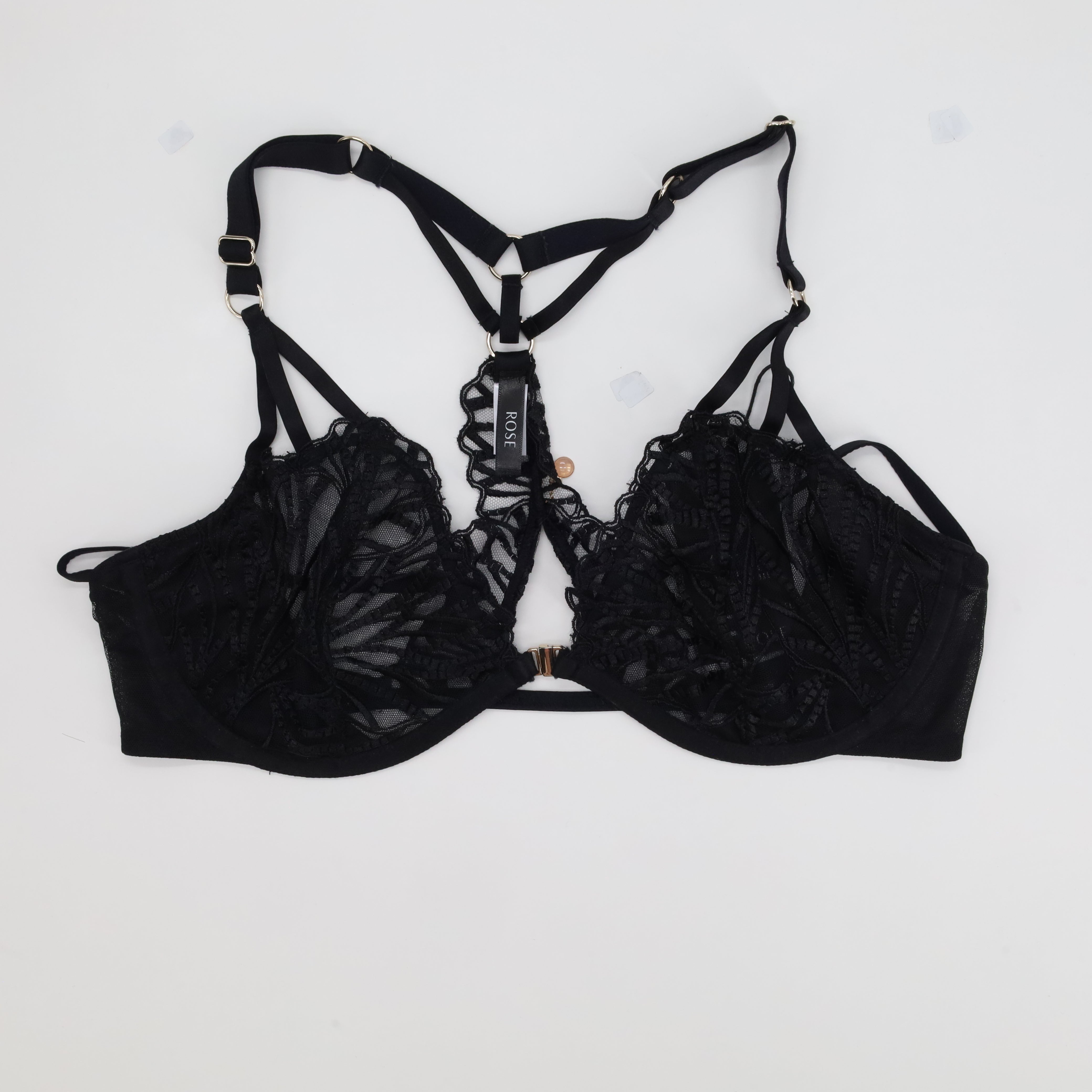 Triangle Rose Noir