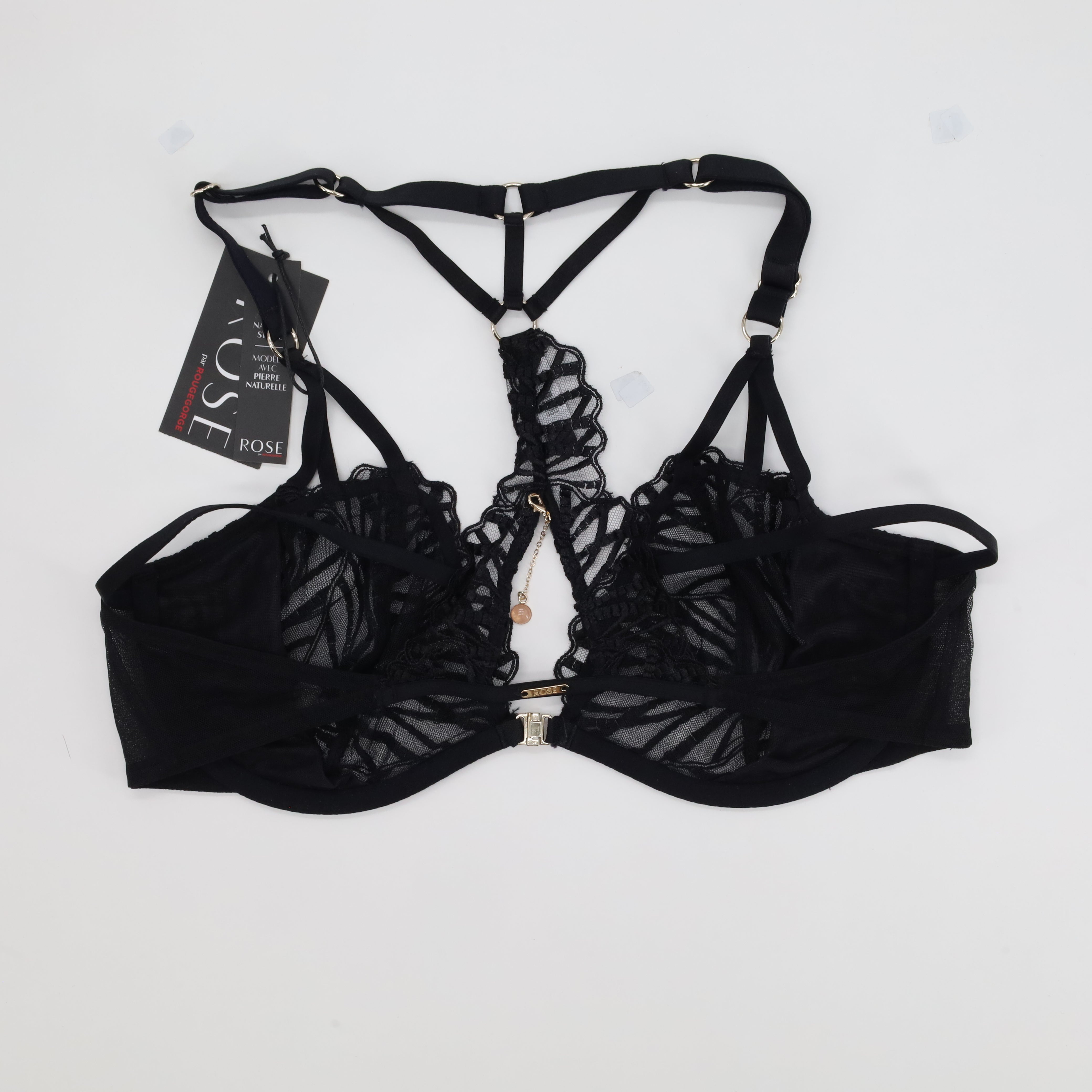 Triangle Rose Noir
