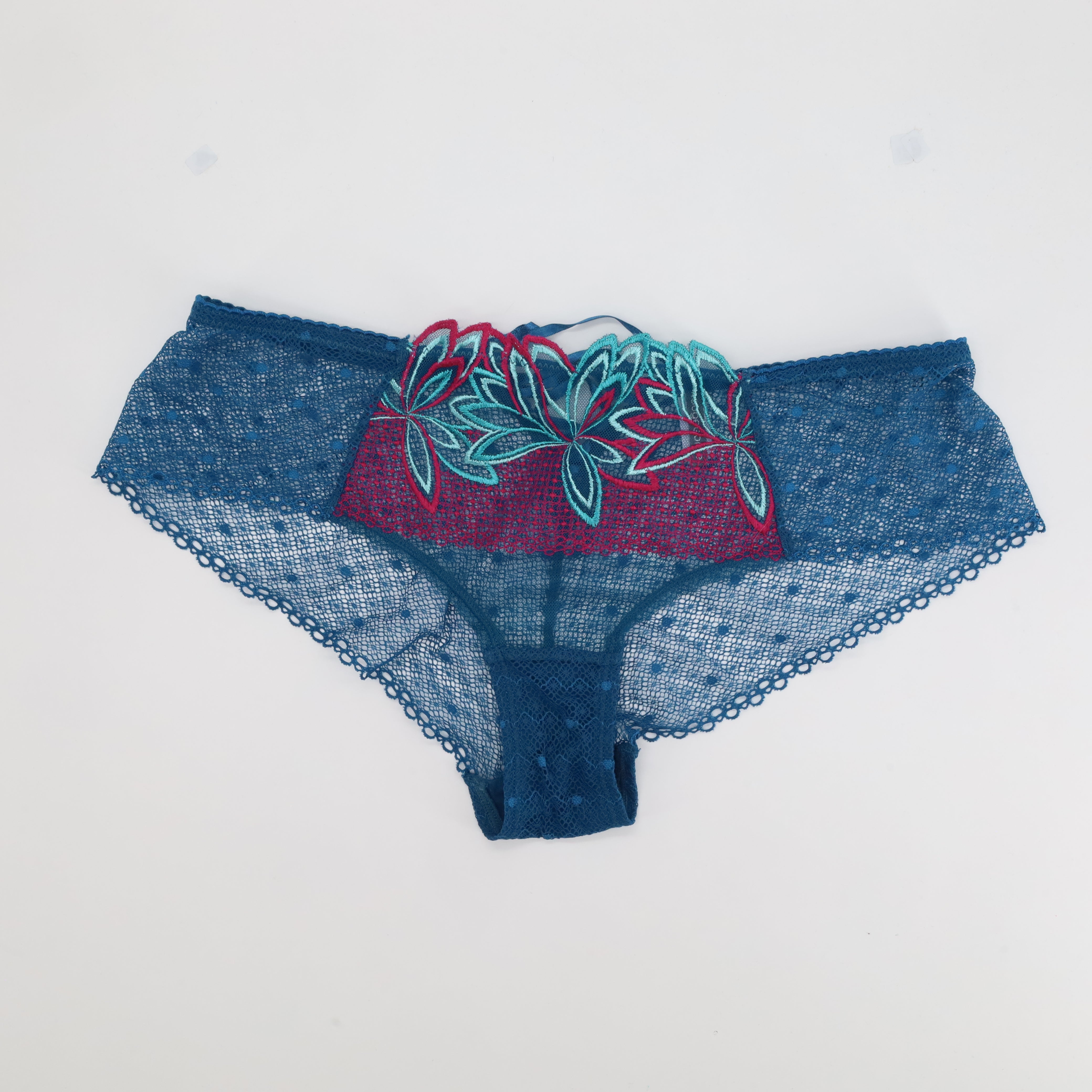 Shorty RougeGorge Bleu