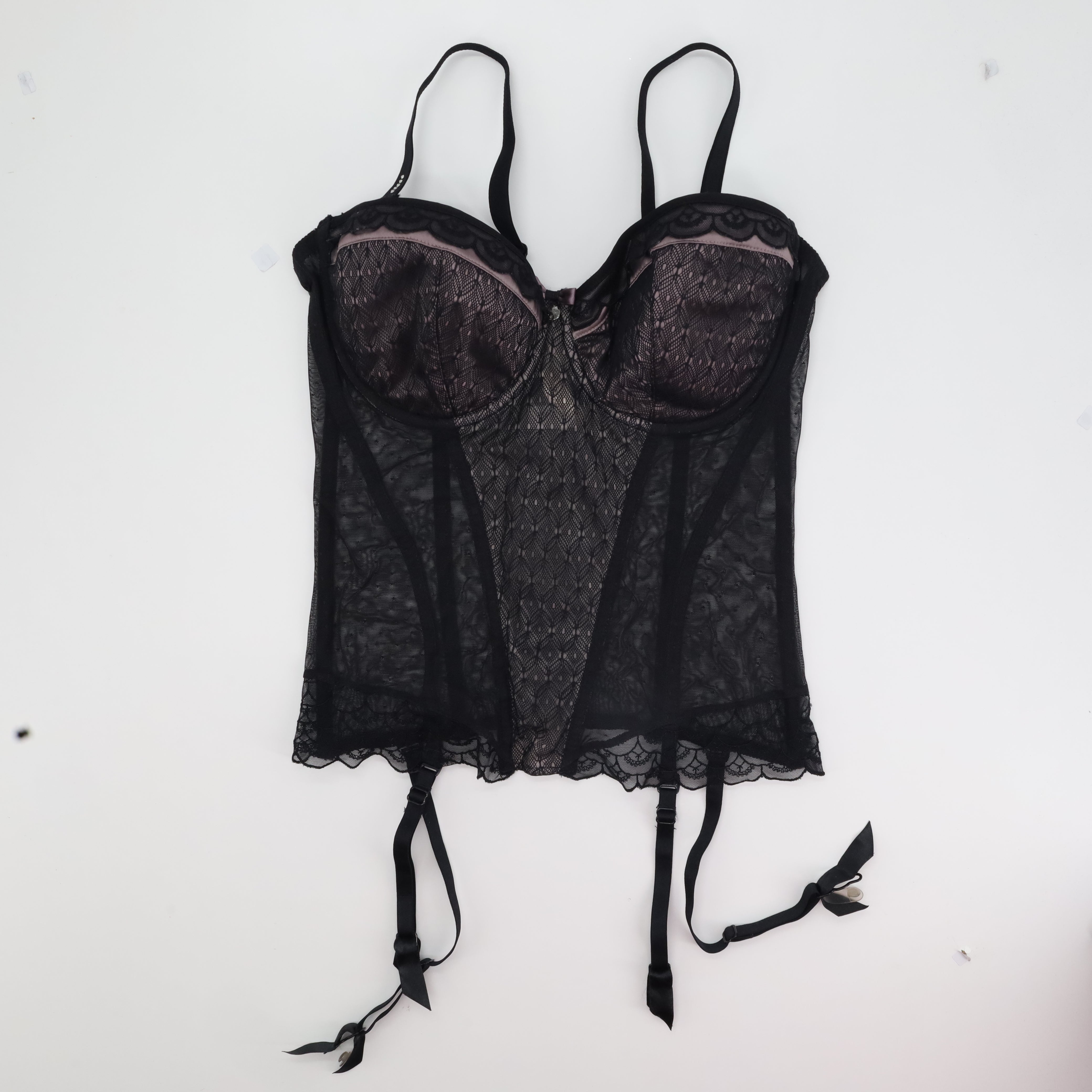 Guêpière Darjeeling Noir