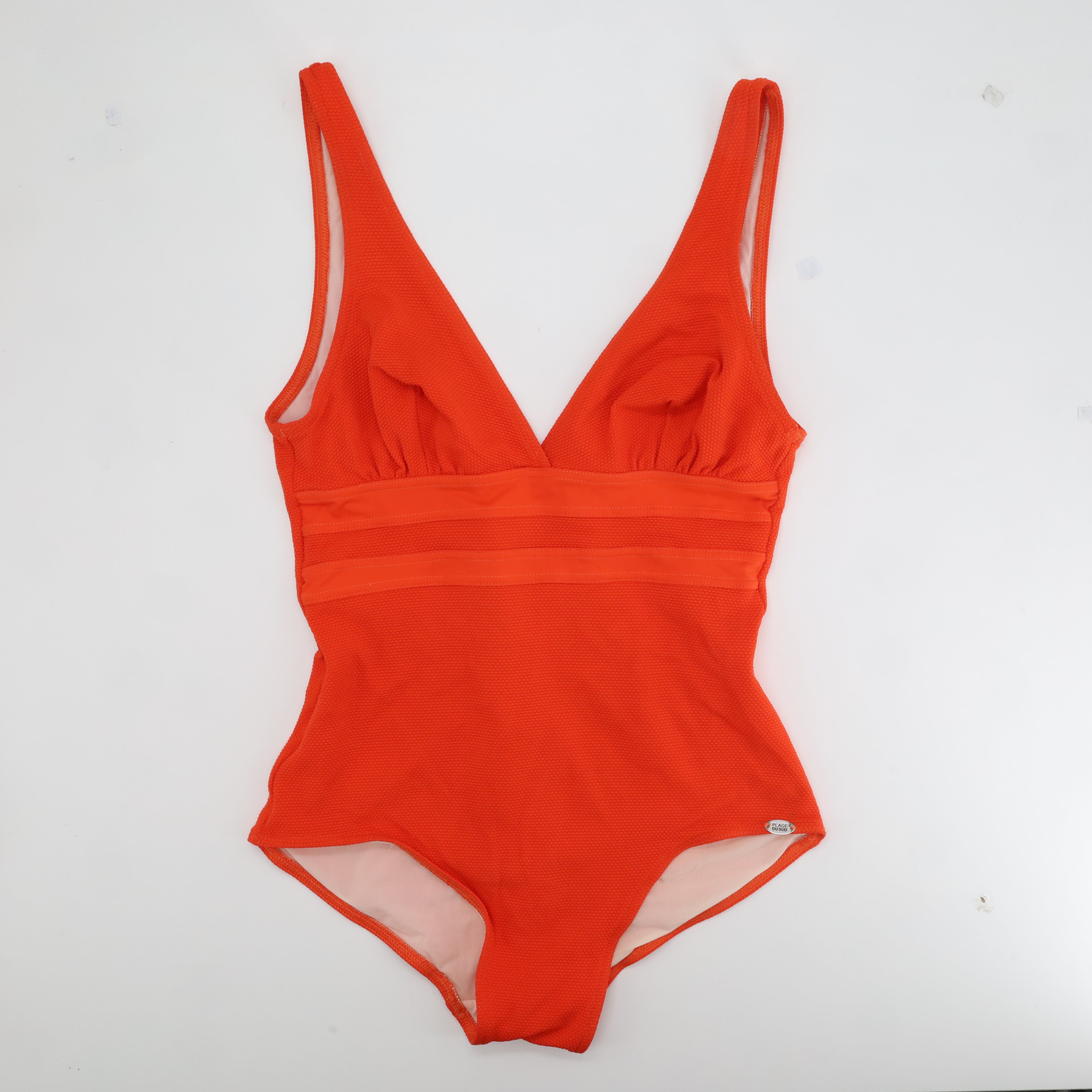 Maillot 1 pièce Plage du sud Orange