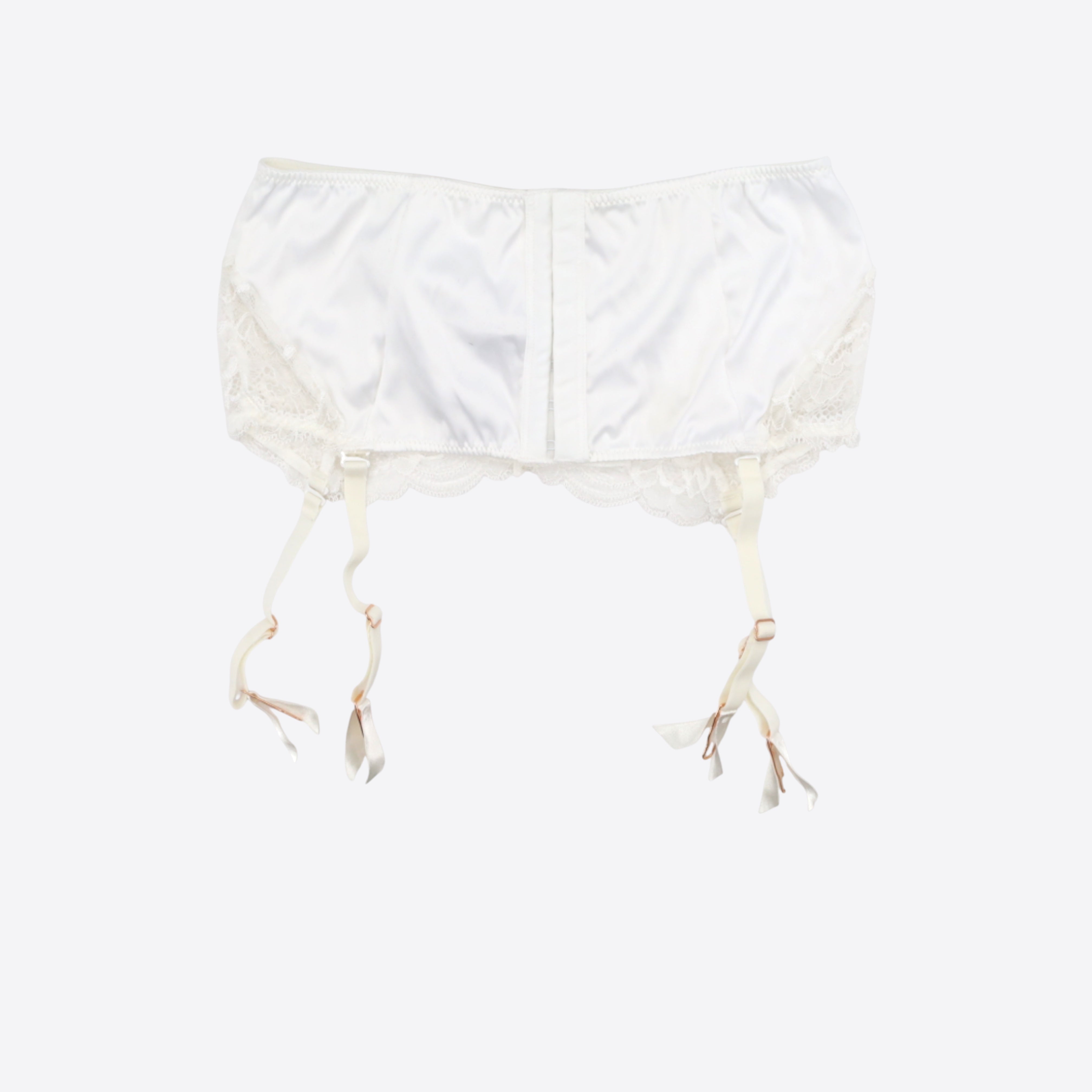 Porte-jarretelles RougeGorge Blanc