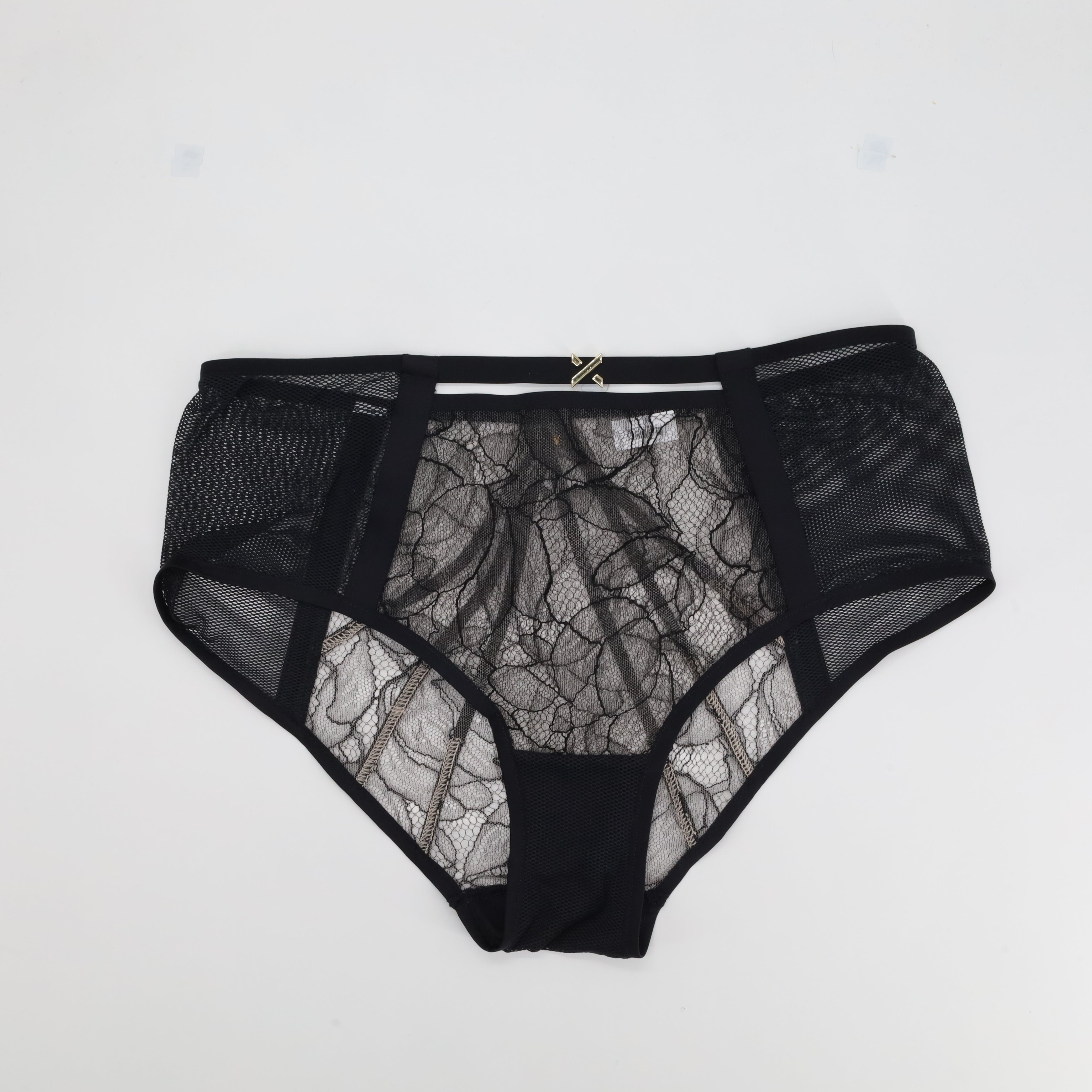 Culotte taille haute Noir