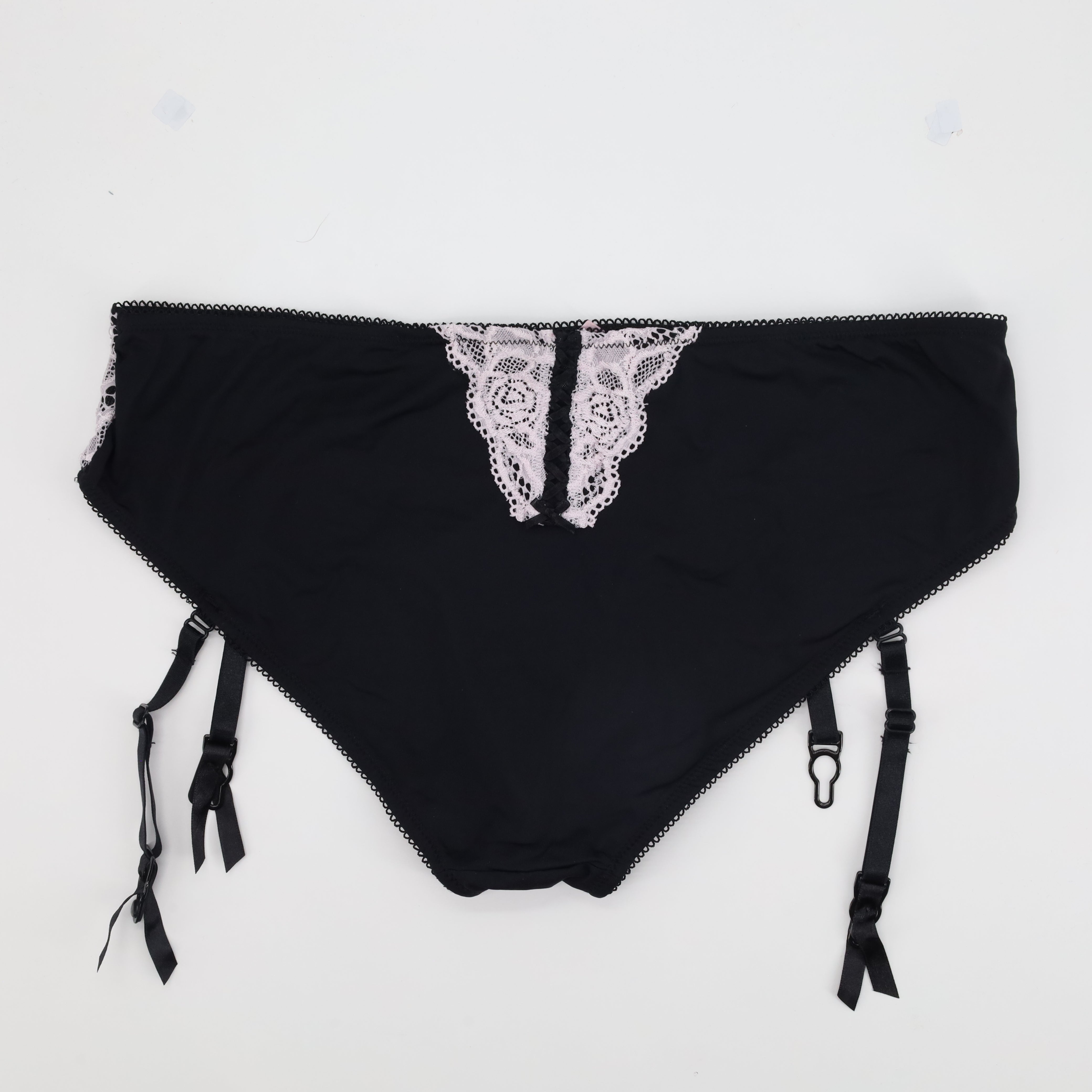 Porte-jarretelles La vie en rose Noir