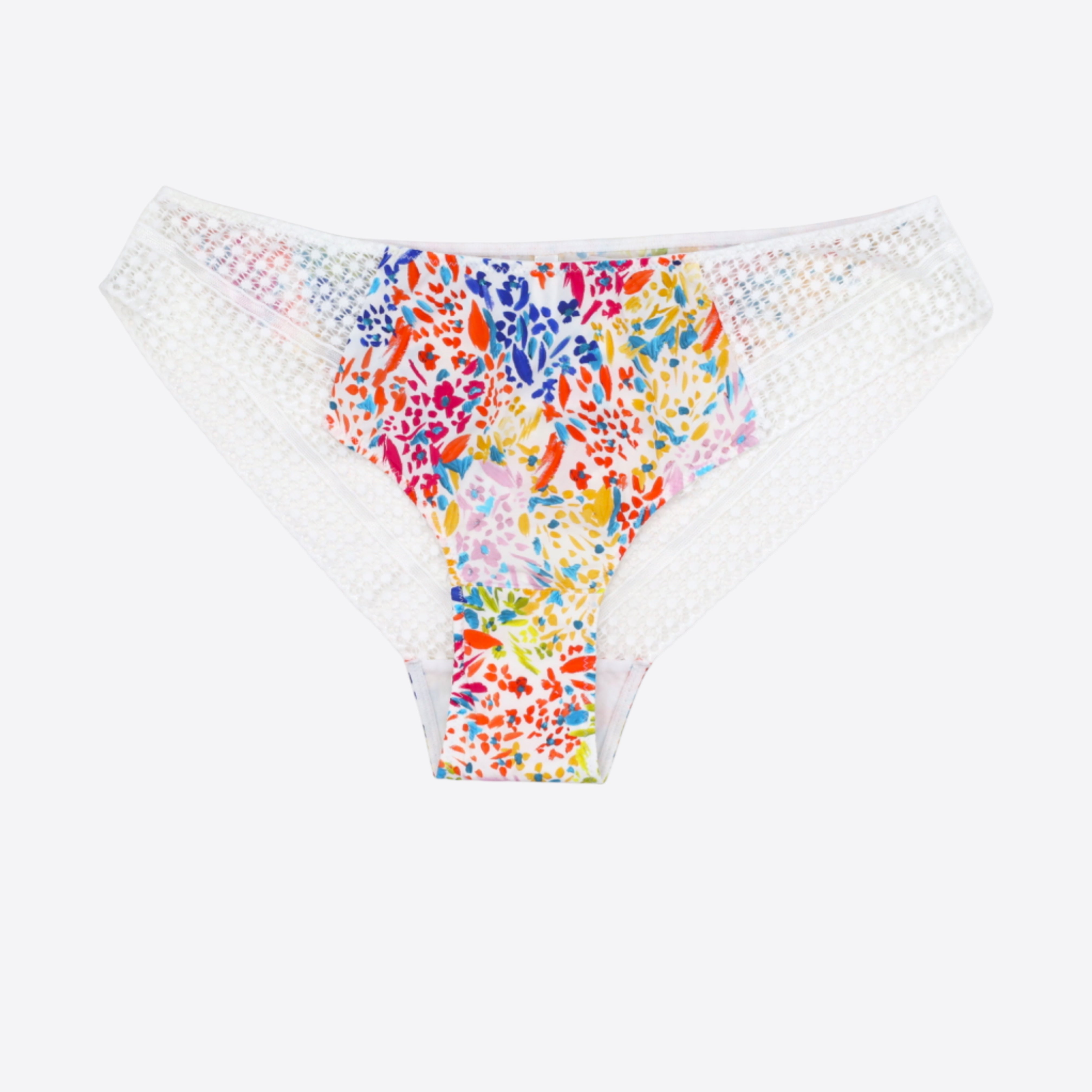 Culotte RougeGorge Blanc