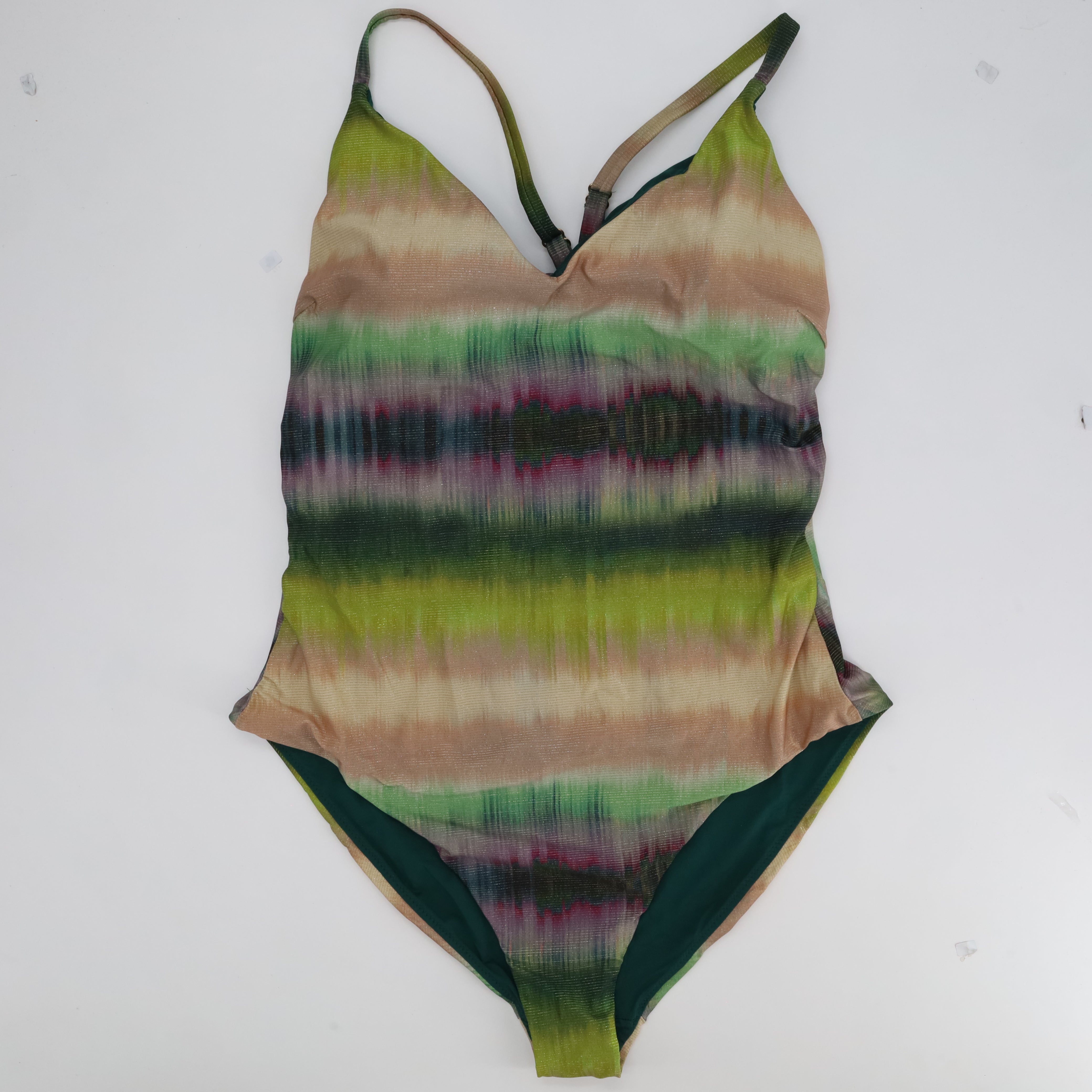 Maillot 1 pièce RougeGorge Vert