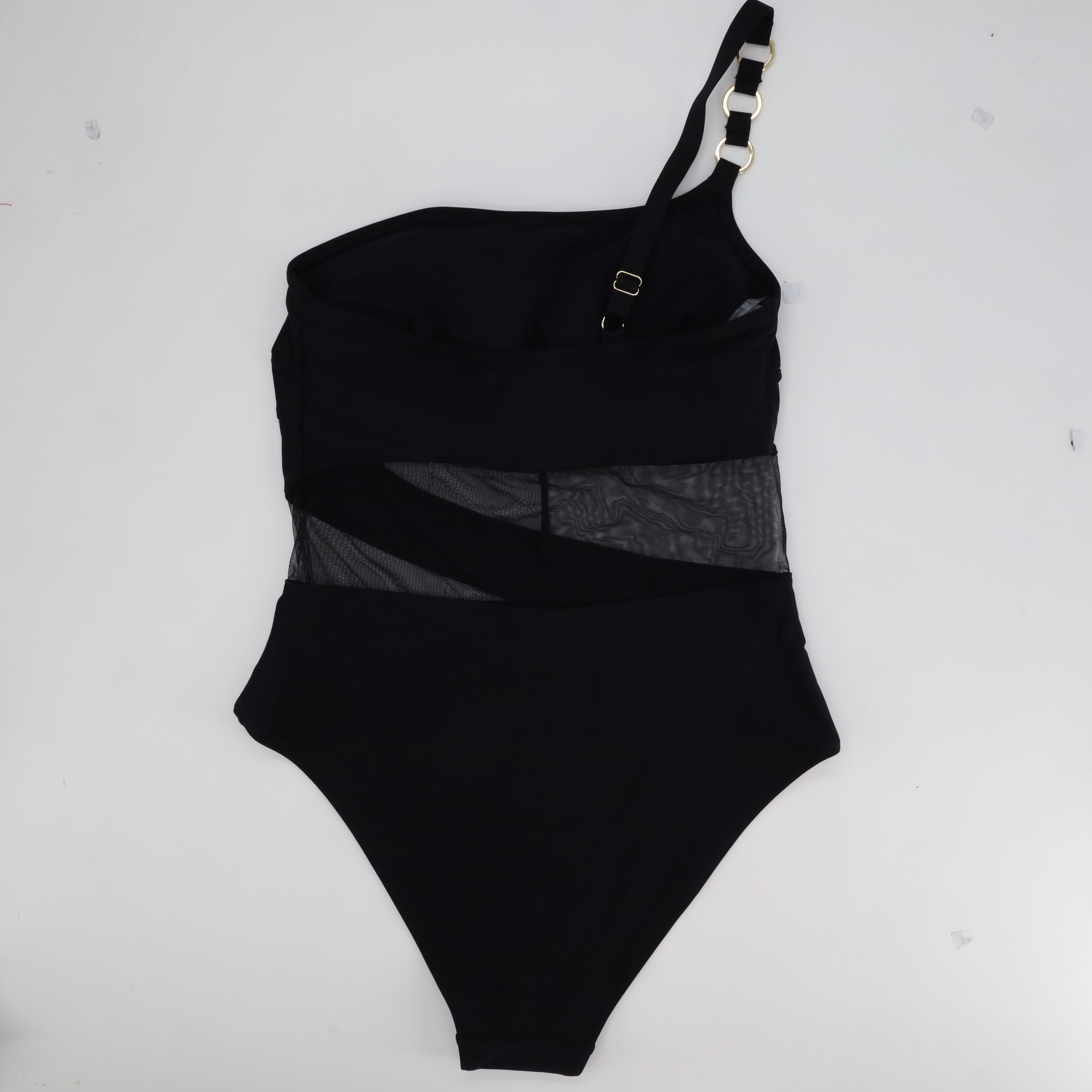 Maillot 1 pièce Rose Noir