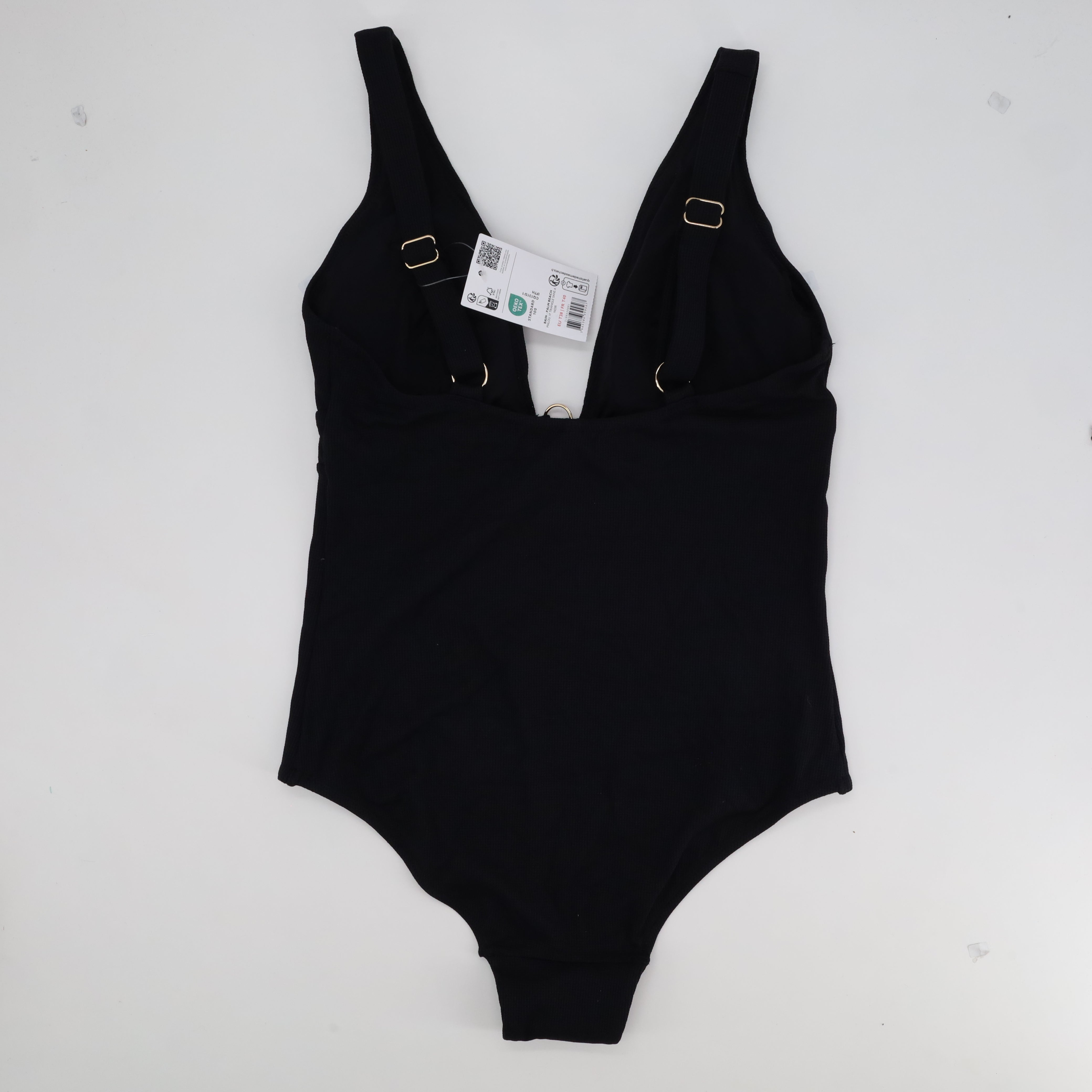 Maillot 1 pièce RougeGorge Noir