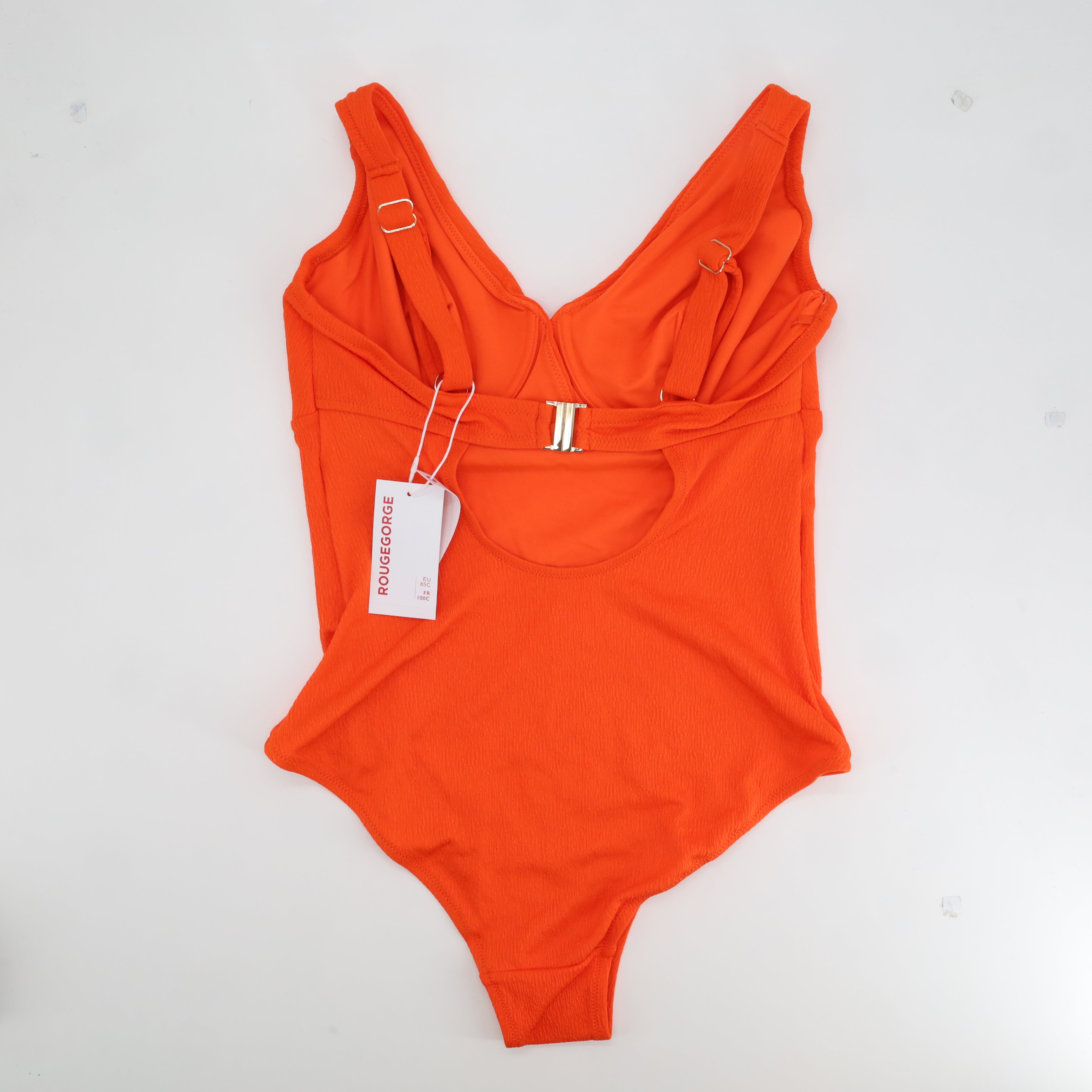 Maillot 1 pièce RougeGorge Orange