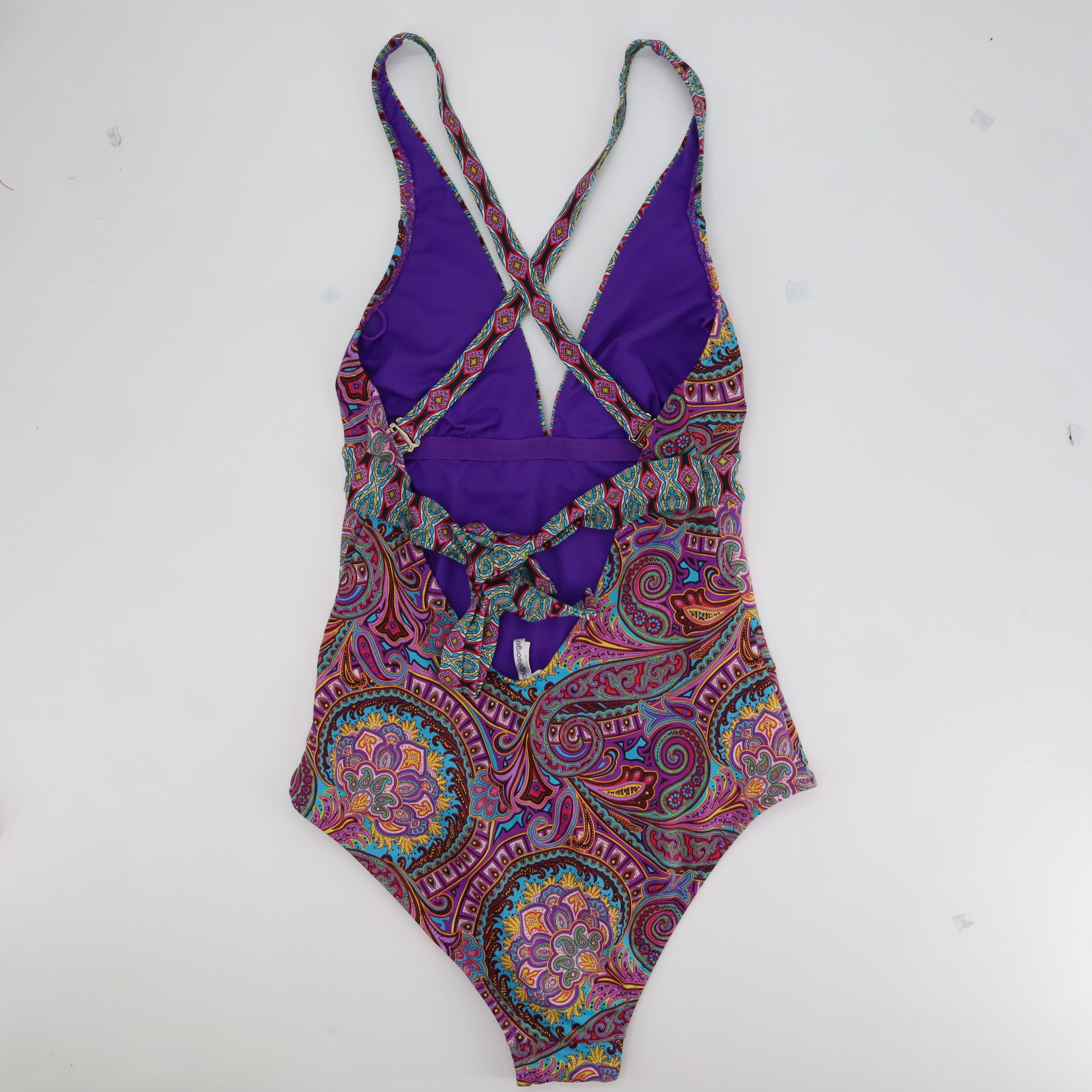 Maillot 1 pièce RougeGorge Violet