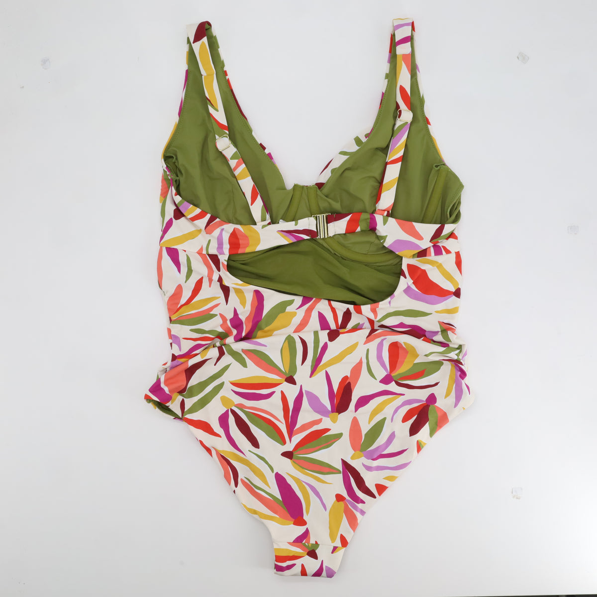 Maillot 1 pièce RougeGorge Vert