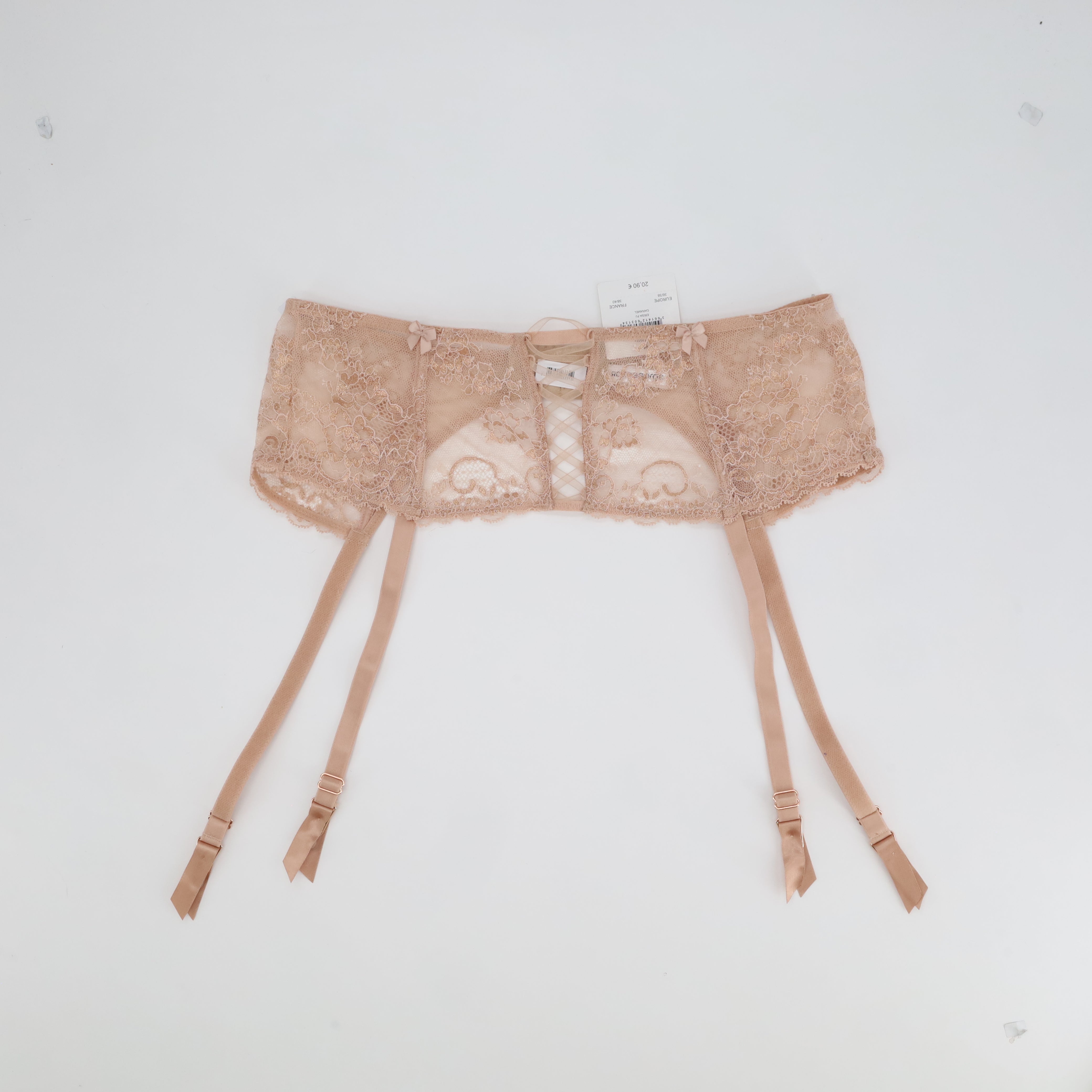 Porte-jarretelles RougeGorge Rose