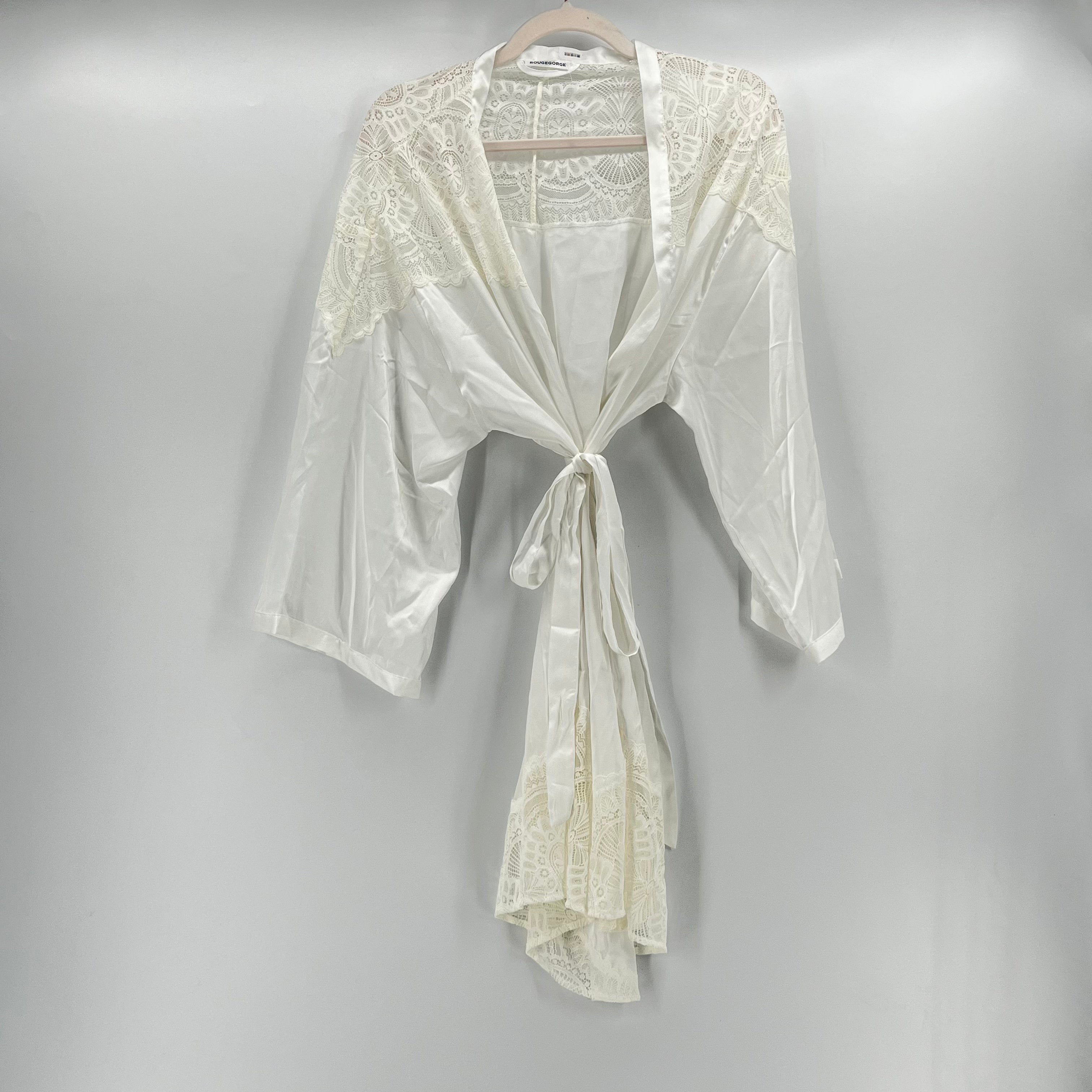 Kimono RougeGorge Blanc