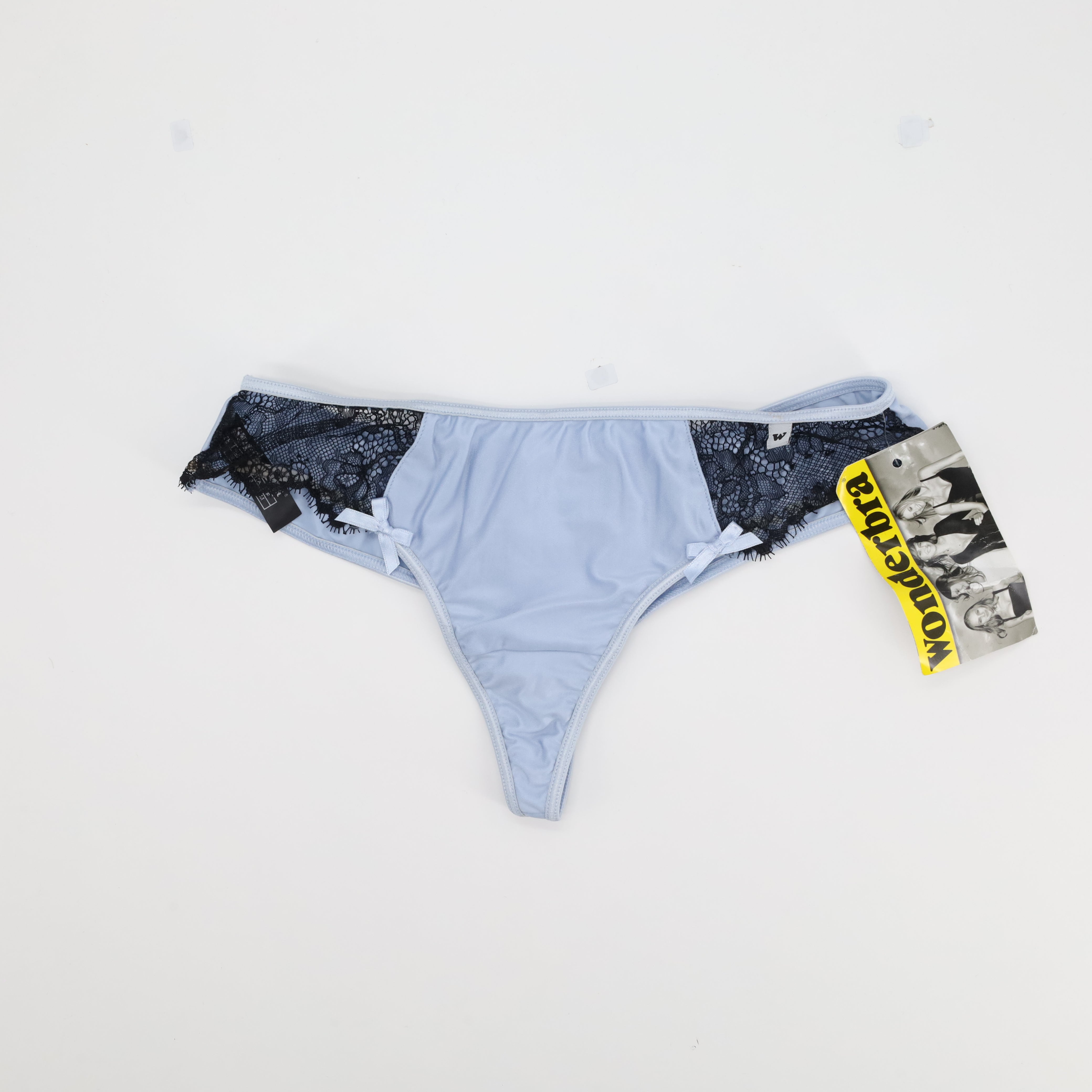 Tanga Wonderbra Bleu