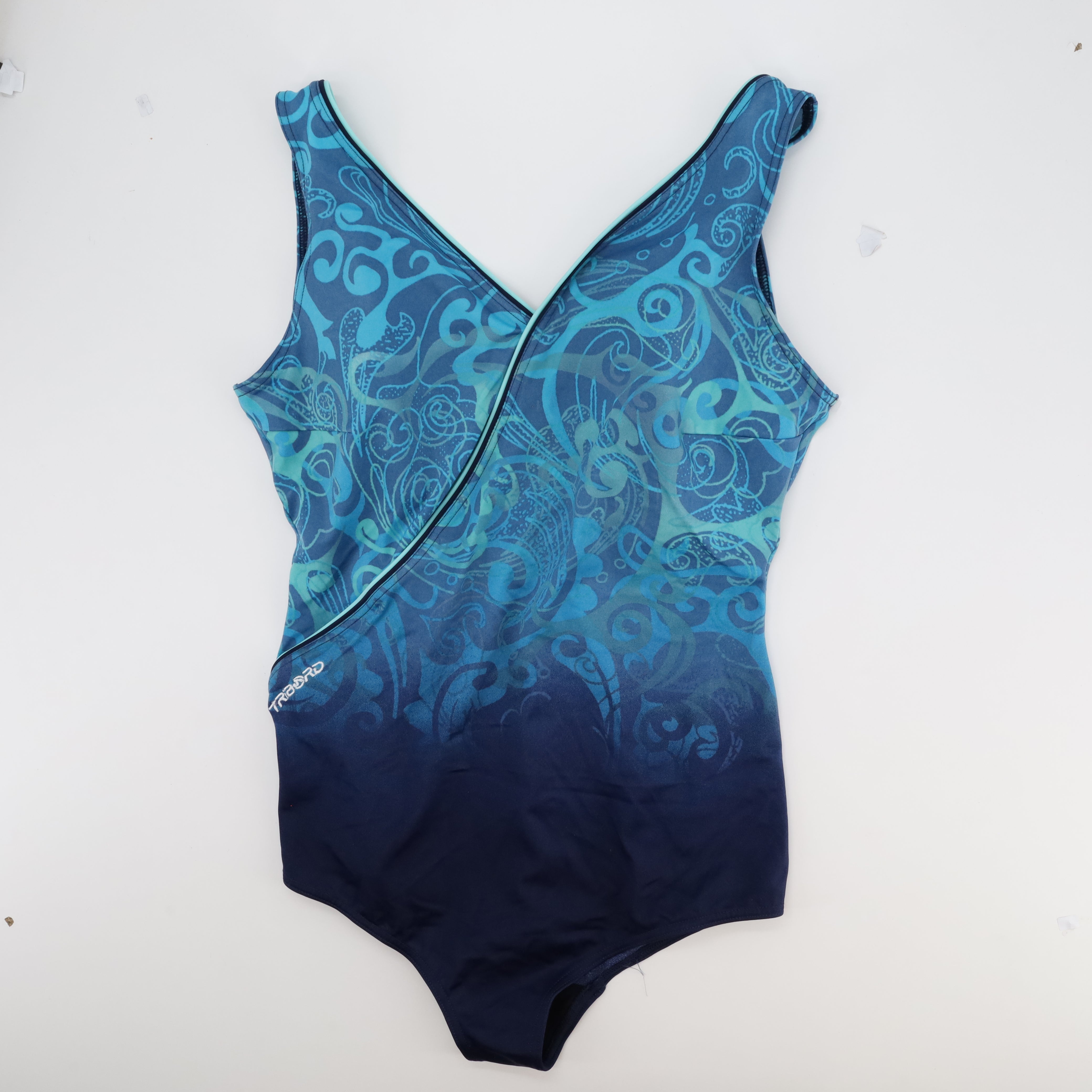 Maillot 1 pièce Tribord Bleu