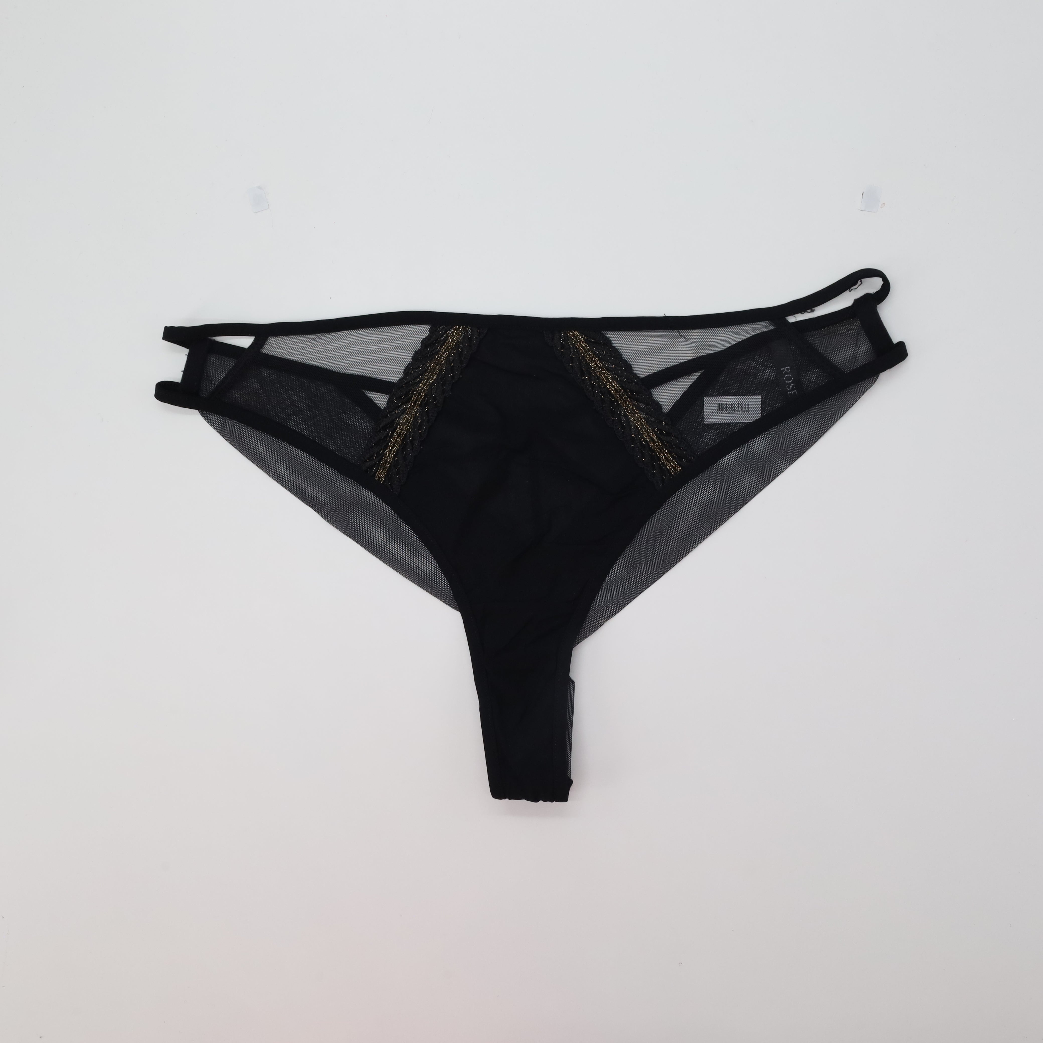 Tanga Rose Noir