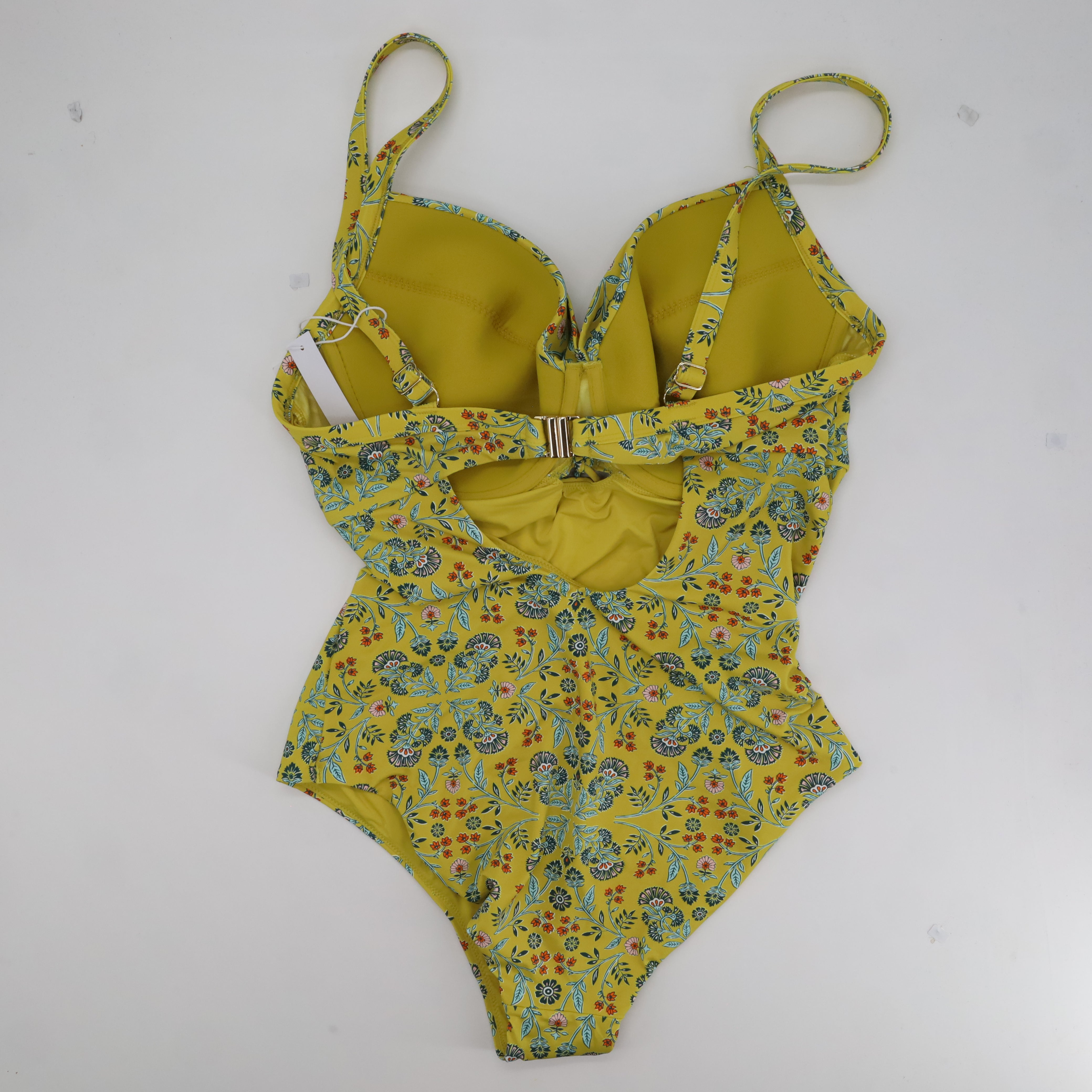 Maillot 1 pièce RougeGorge Jaune