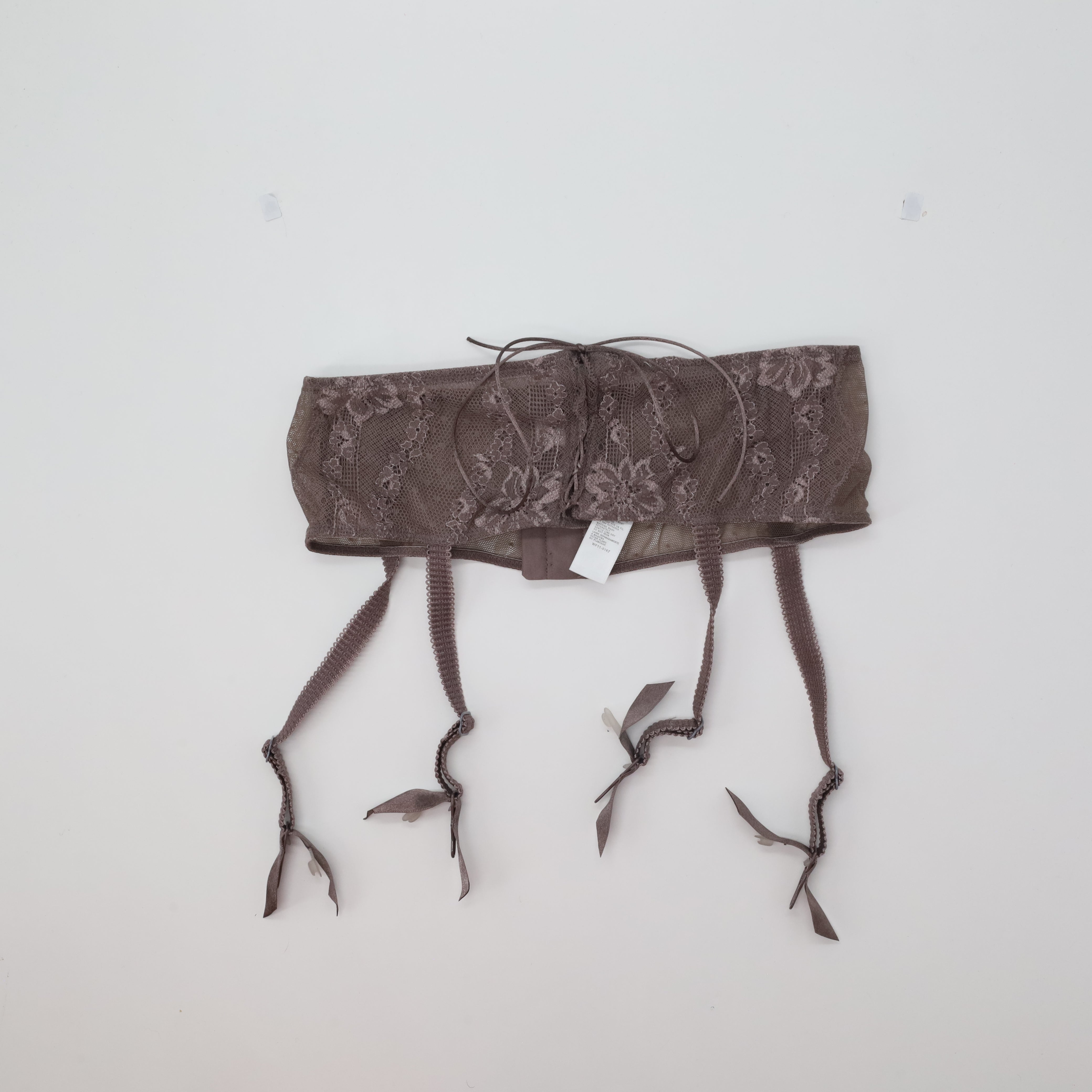 Porte-jarretelles Rosy Marron