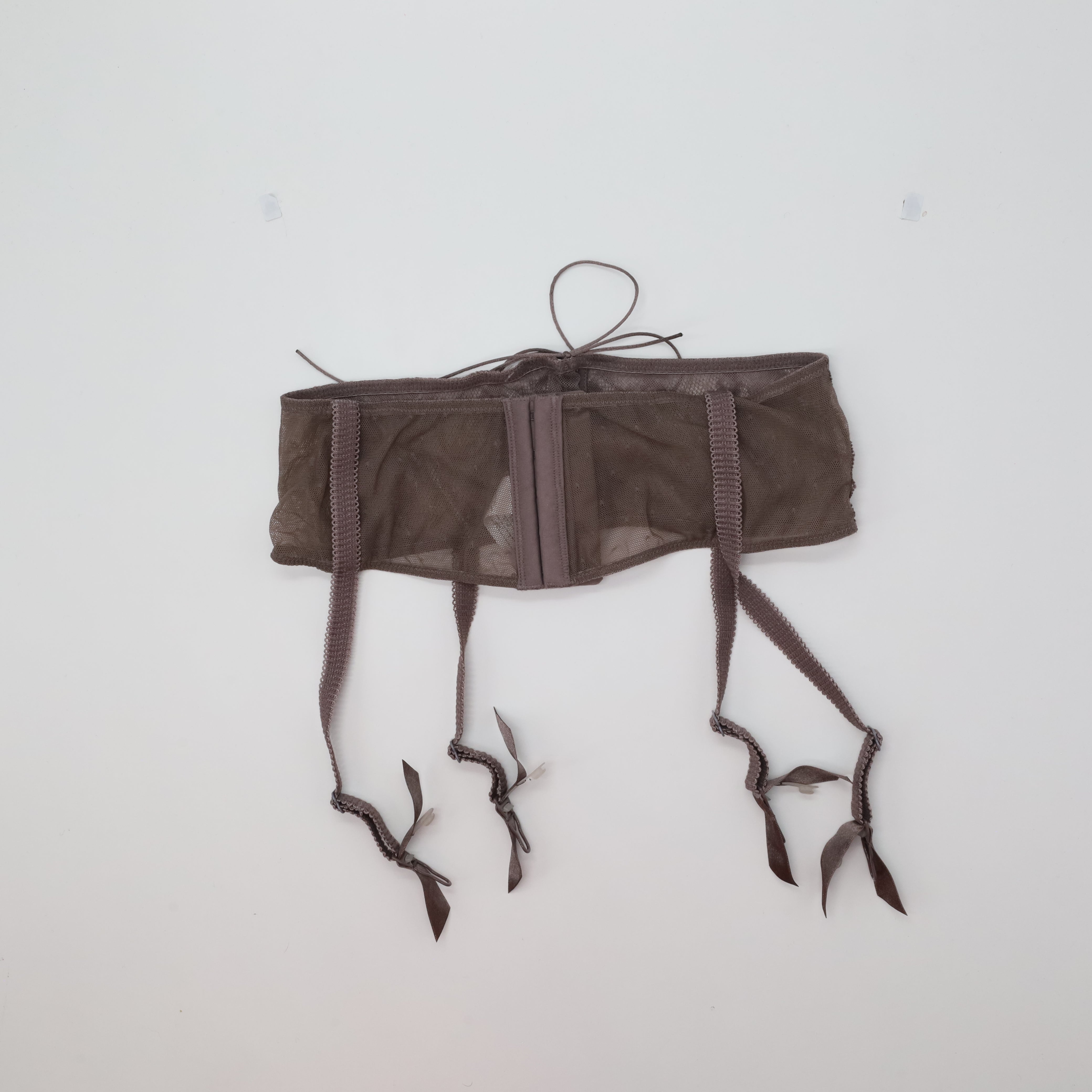 Porte-jarretelles Rosy Marron